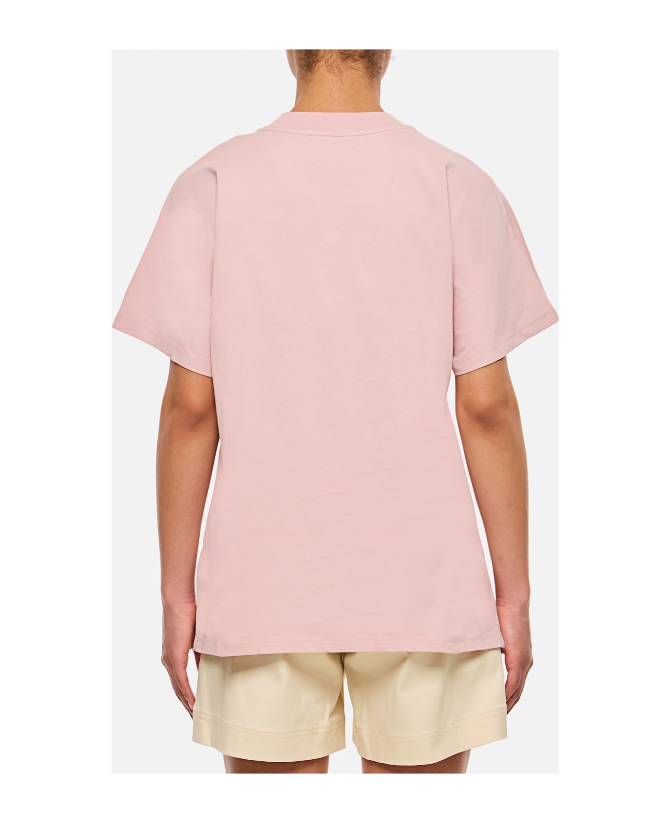 Moncler Logo T-shirt - Pink Tシャツ
