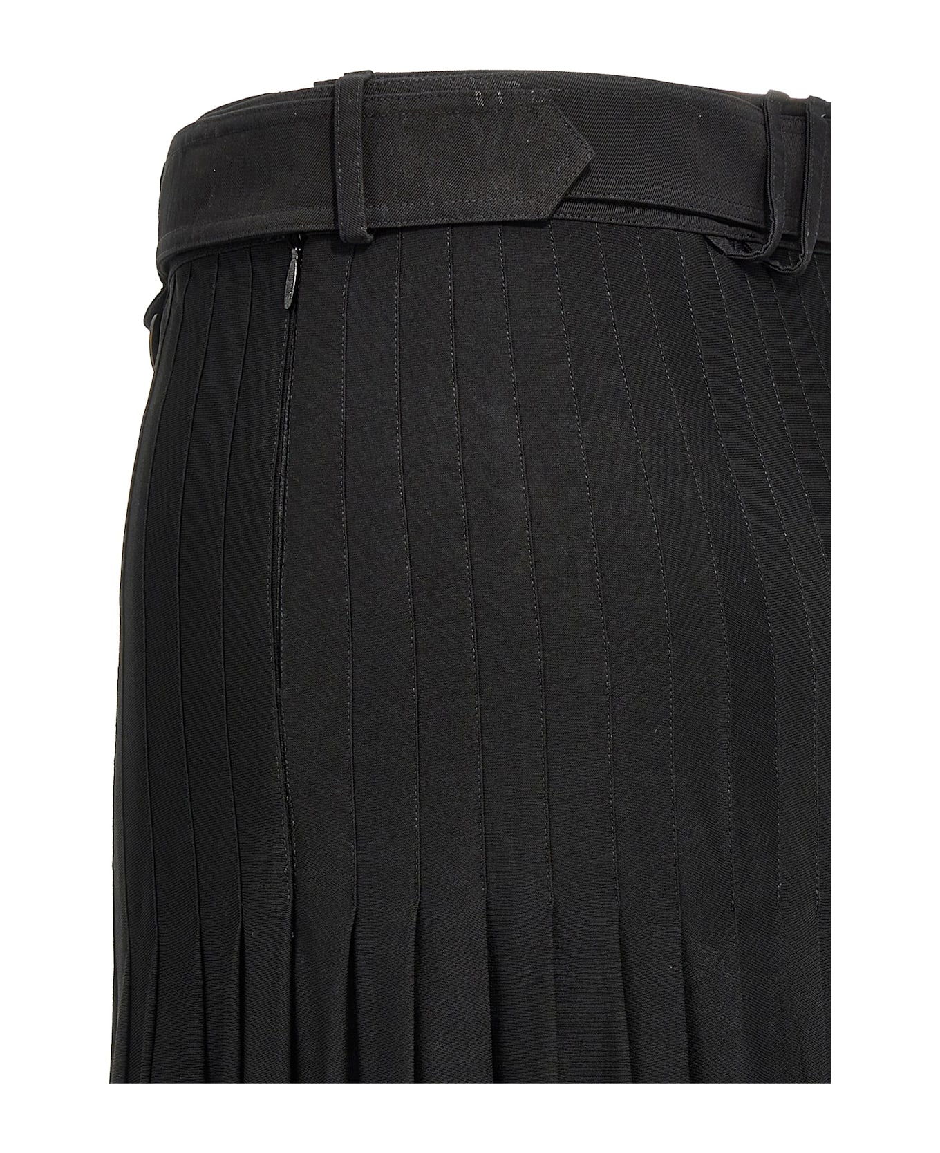 Burberry Pleated Skirt - Black  
