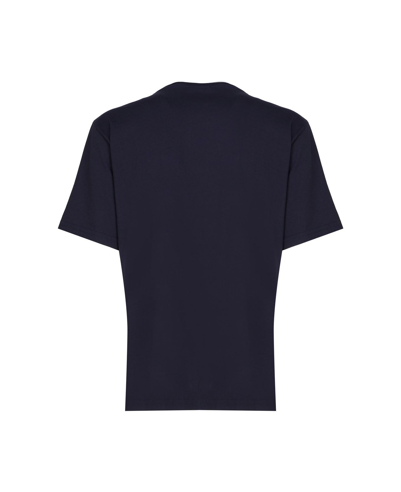 Autry T-shirt With Embroidery - Navy Tシャツ