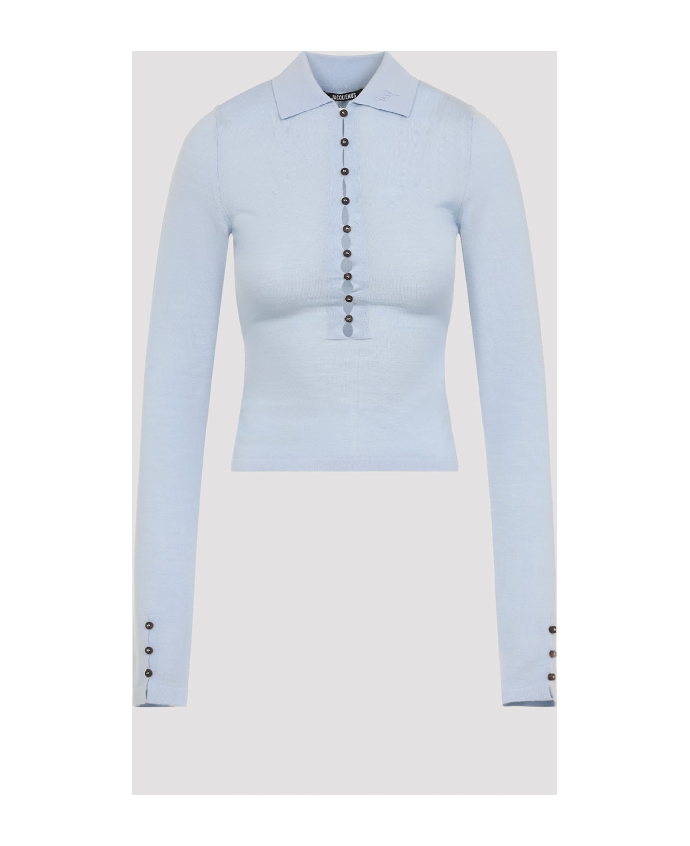 Jacquemus The Merino Polo - Blue