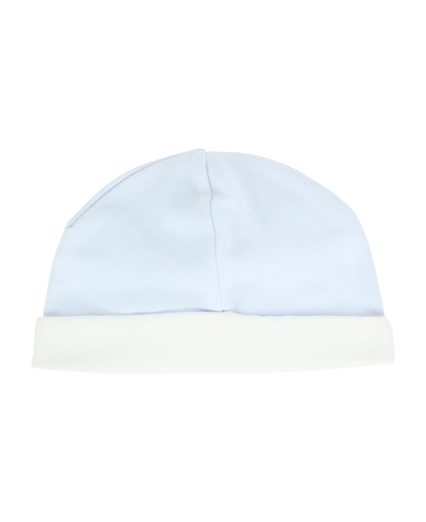 Fendi Light Blue Babygrow Suit For Baby Boy With Logo - Light Blue