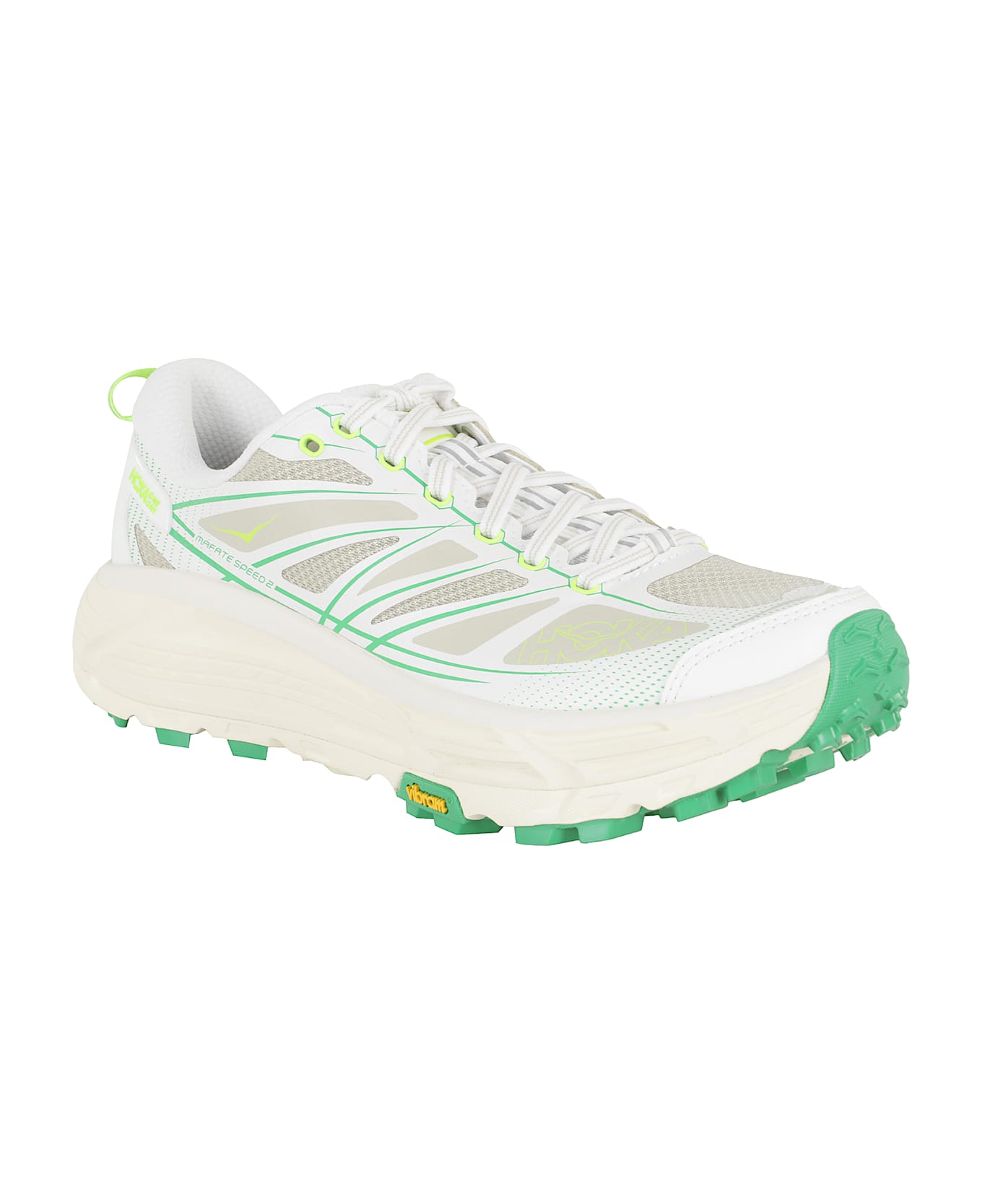Hoka U Mafate Speed 2 - White Fresh Cut Grass