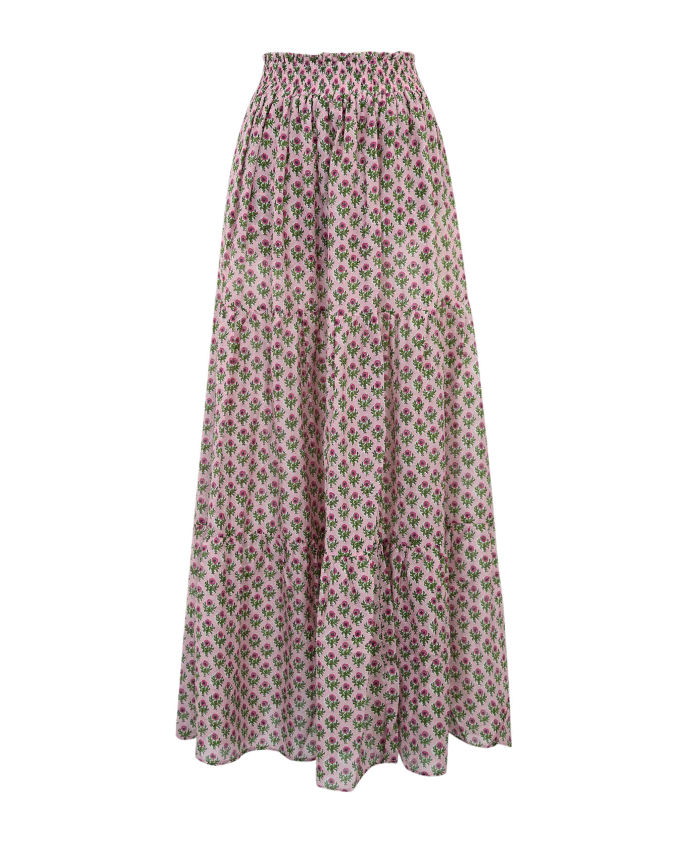 MC2 Saint Barth Cheyenne Silk Voile Skirt - Rosa スカート