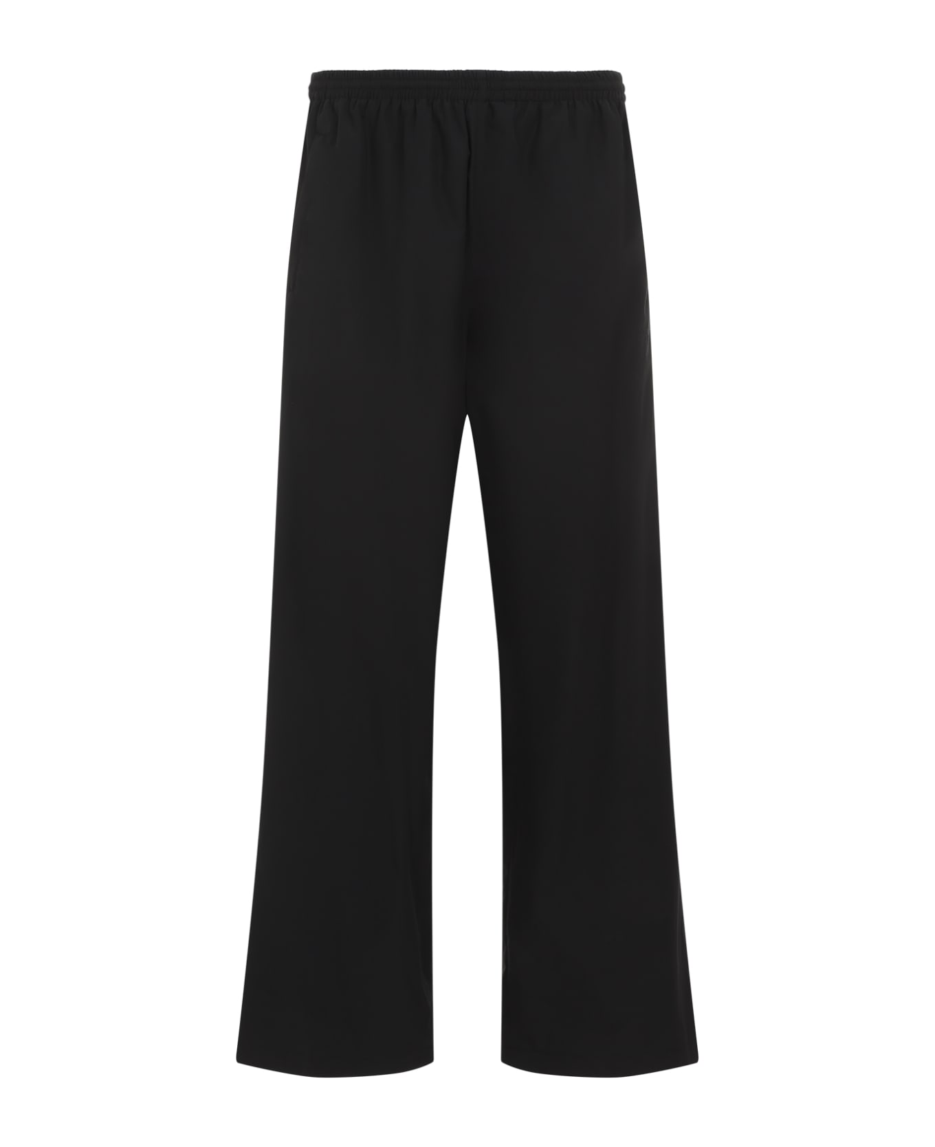 Balenciaga Medium Fit Tracksuit Pants - Black