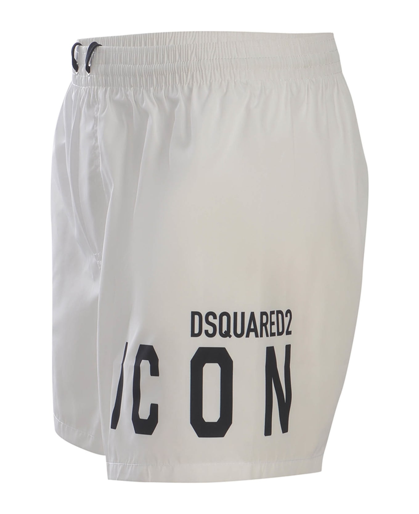 Dsquared2 Swimsuit Dsquared2 "icon" Made Of Nylon - Bianco