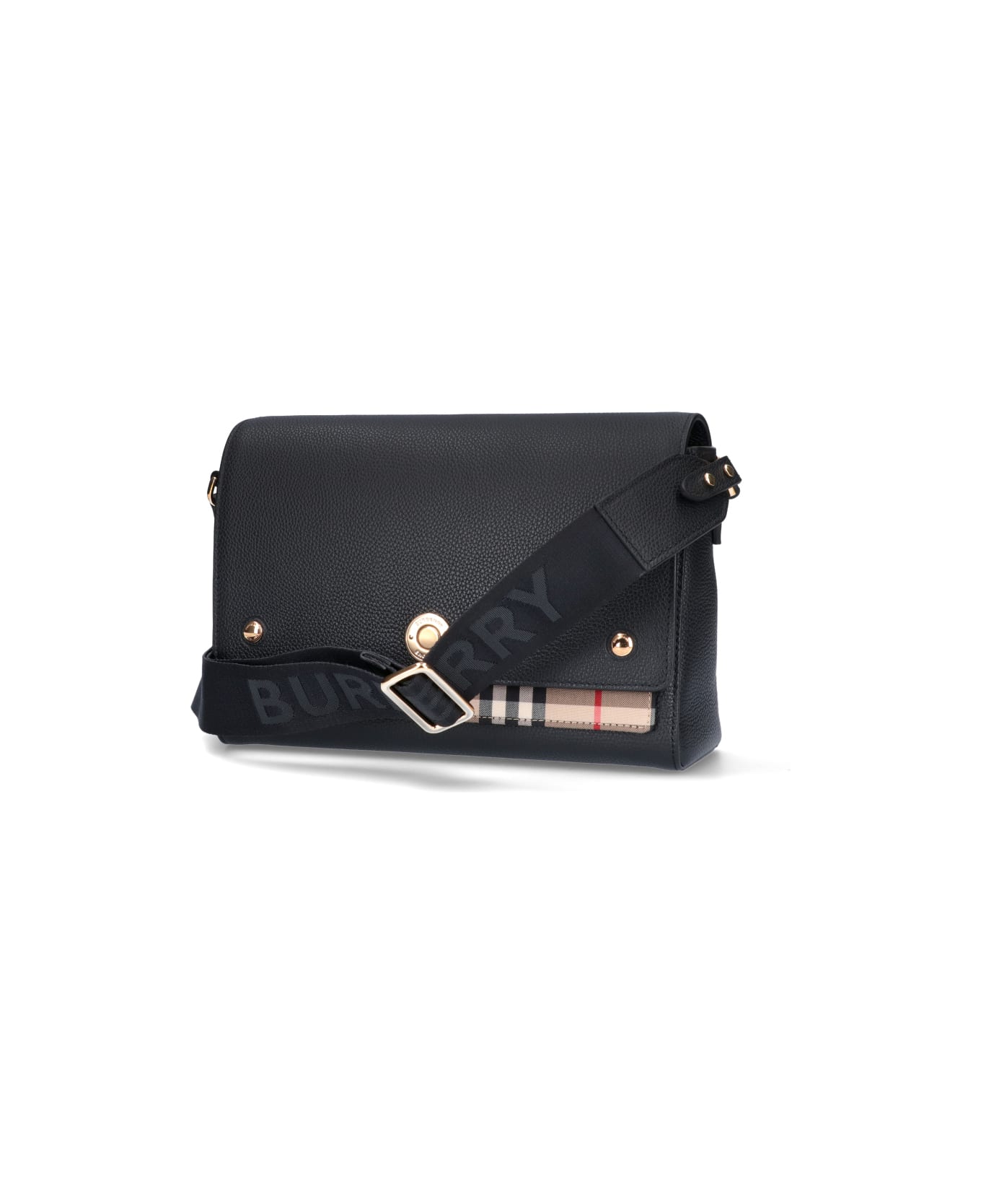 Burberry 'note' Shoulder Bag - BLACK