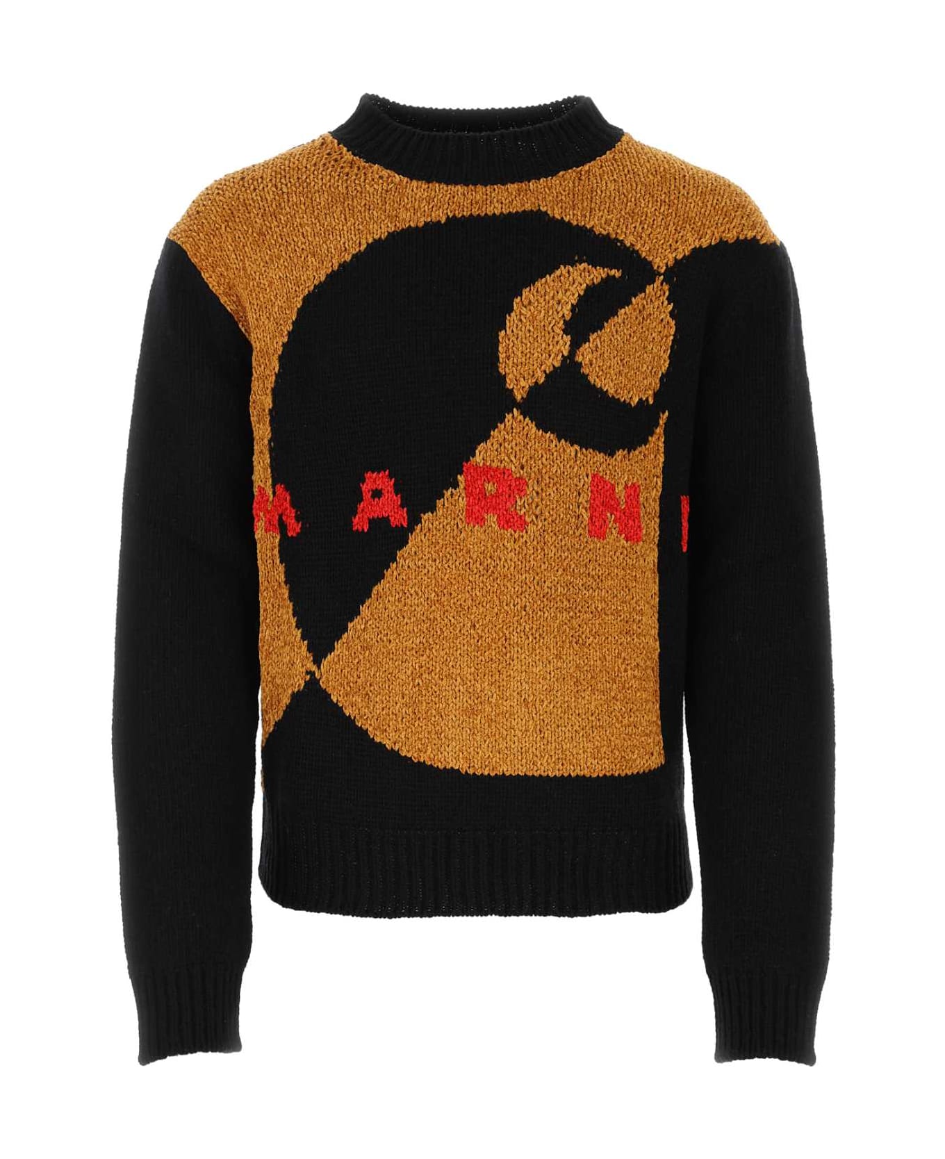 Marni Black Wool Blend Sweater - INN99 ニットウェア