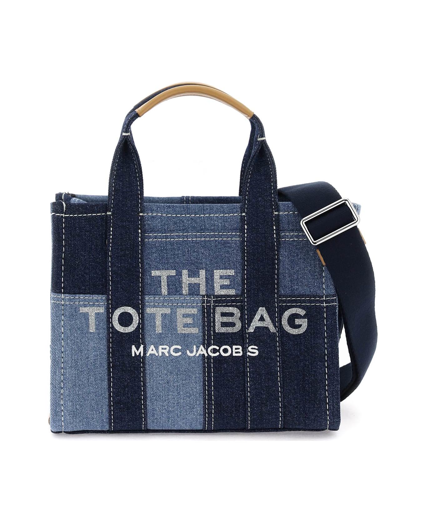 Marc Jacobs The Denim Small Tote Bag - Blue Denim
