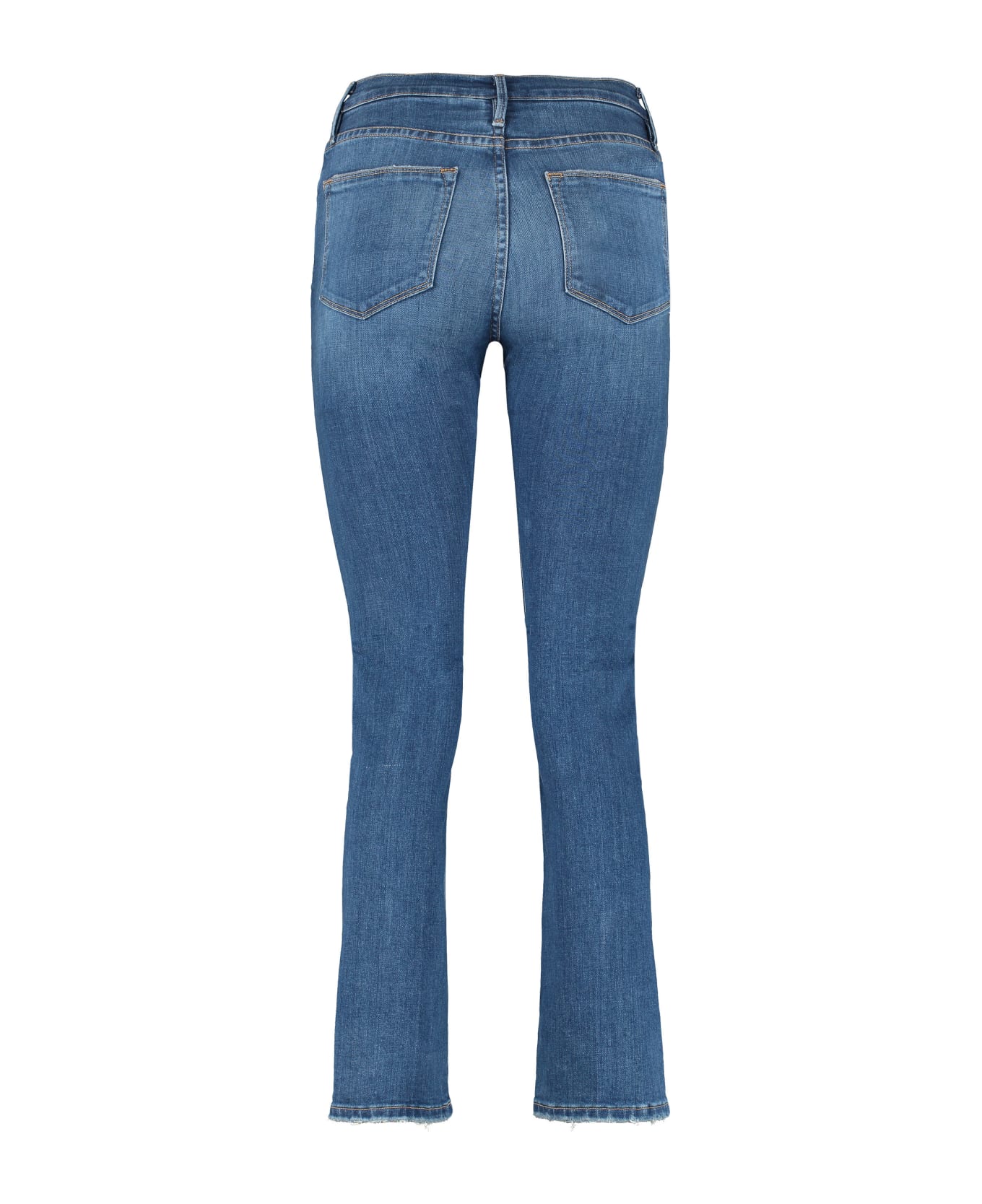 Frame Le High Straight Jeans - Denim