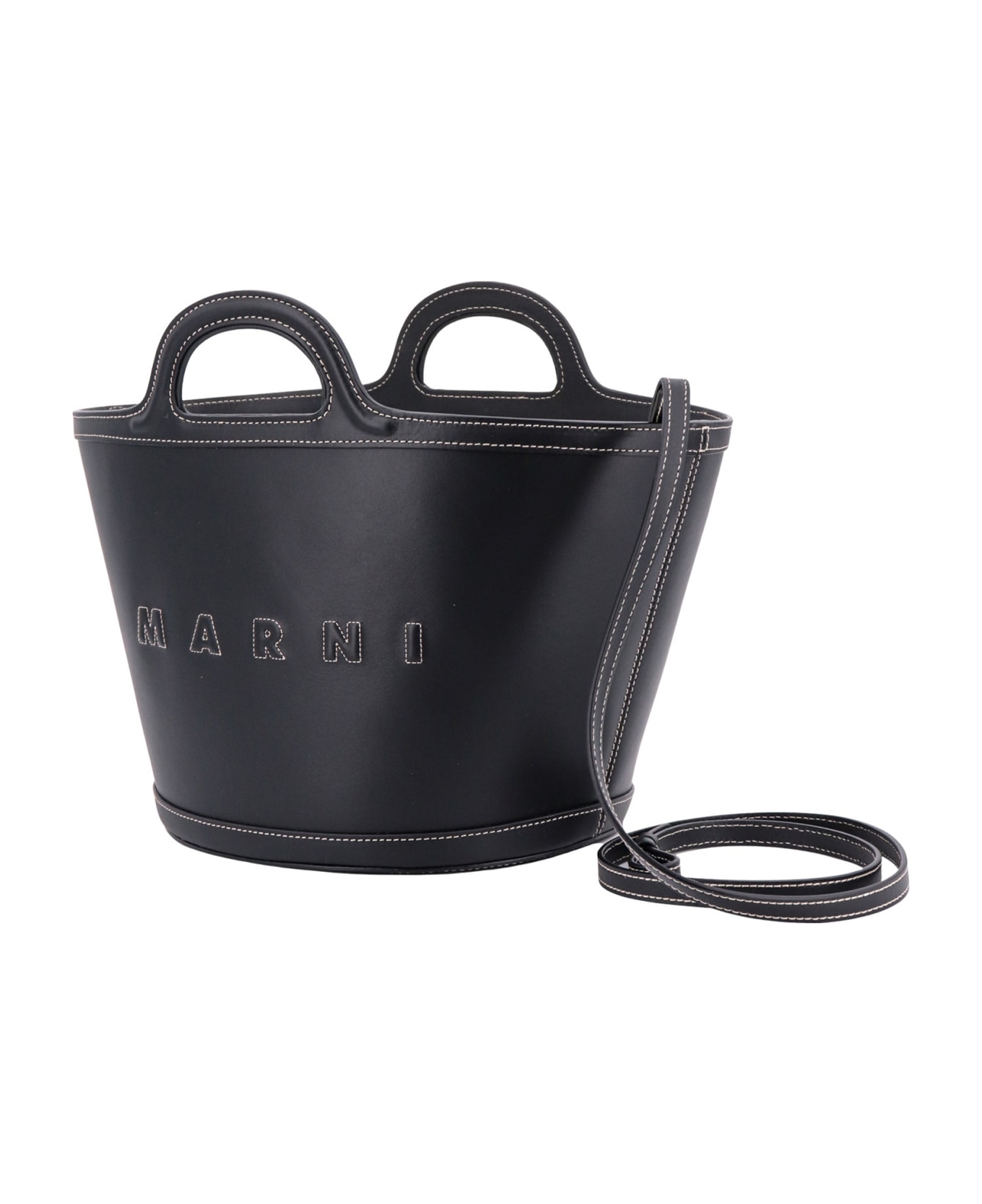 Marni Tropicalia Handbag - Black