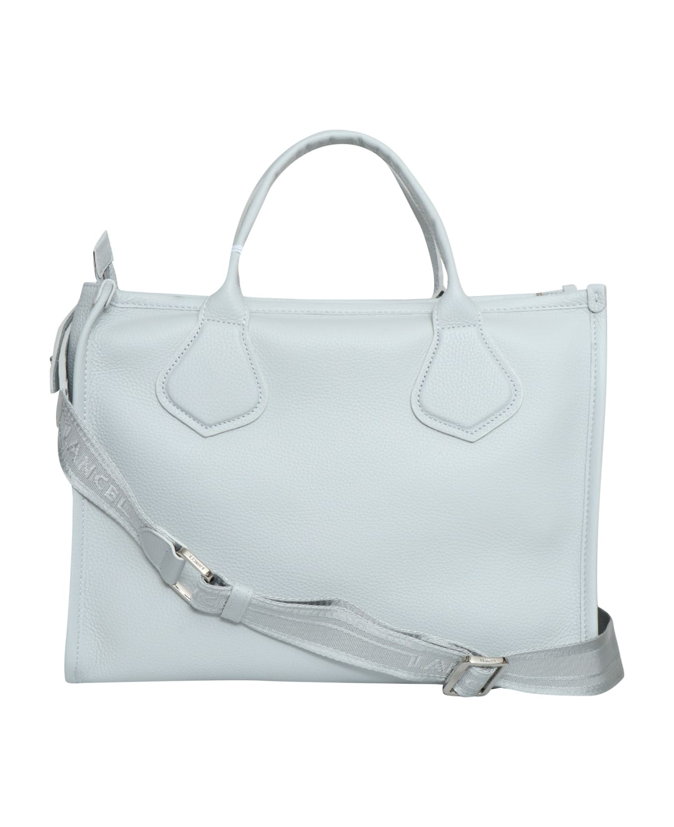 Lancel White Cabas Bag - WHITE