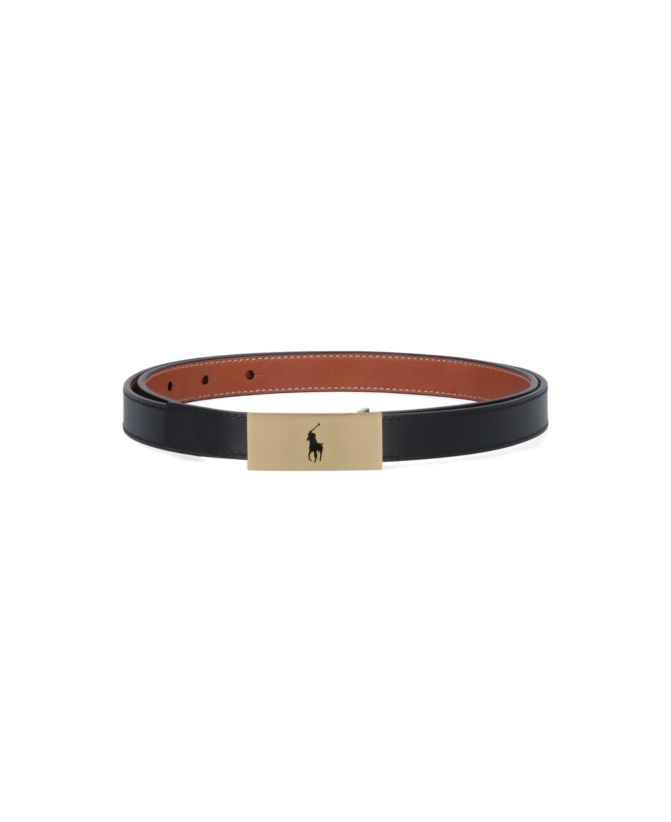 Polo Ralph Lauren "id" Reversible Belt - Black  