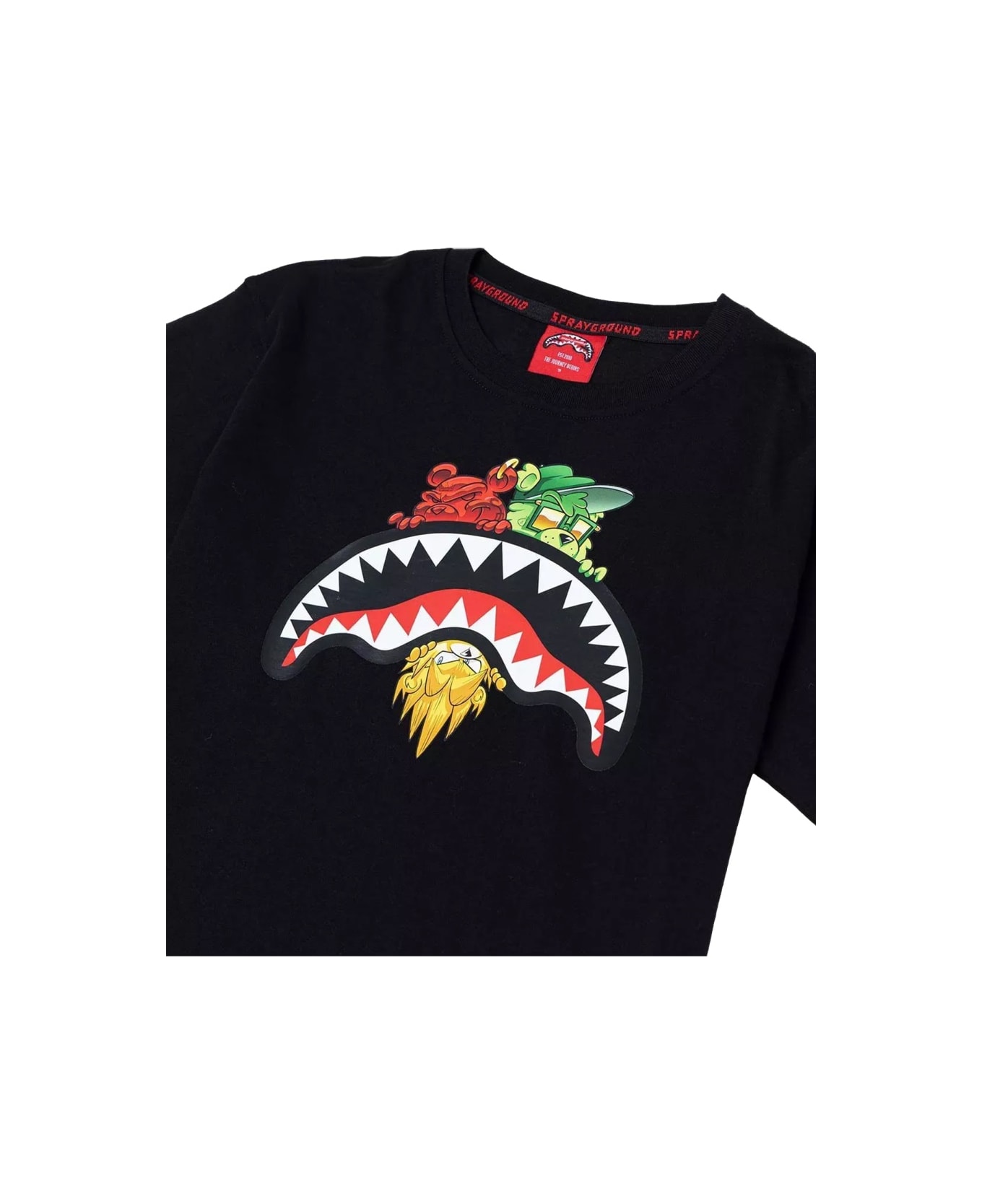 Sprayground "sharks In Paris" T-shirt - MULTICOLOUR