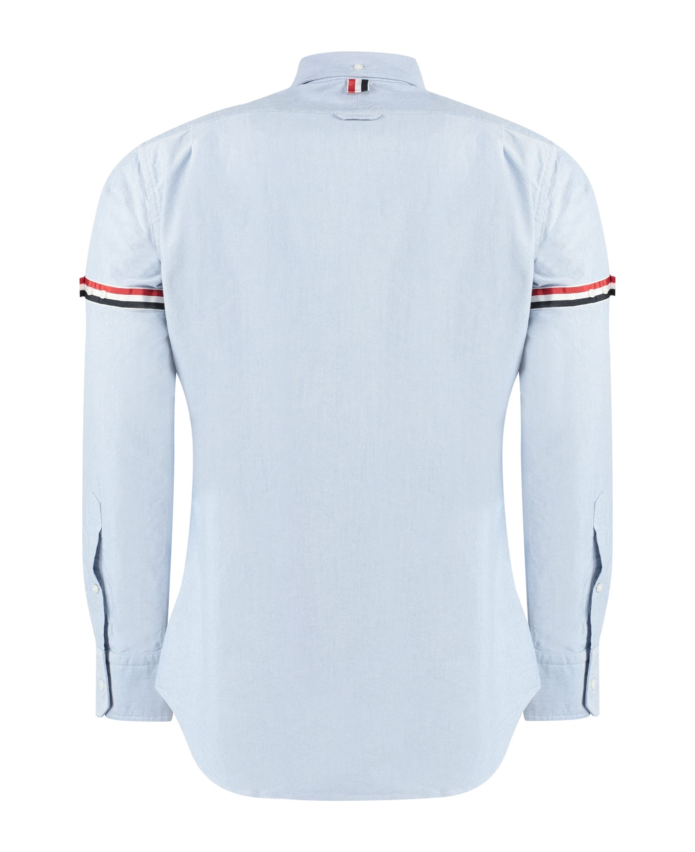 Thom Browne Oxford Cotton Button-down Shirt - Light Blue