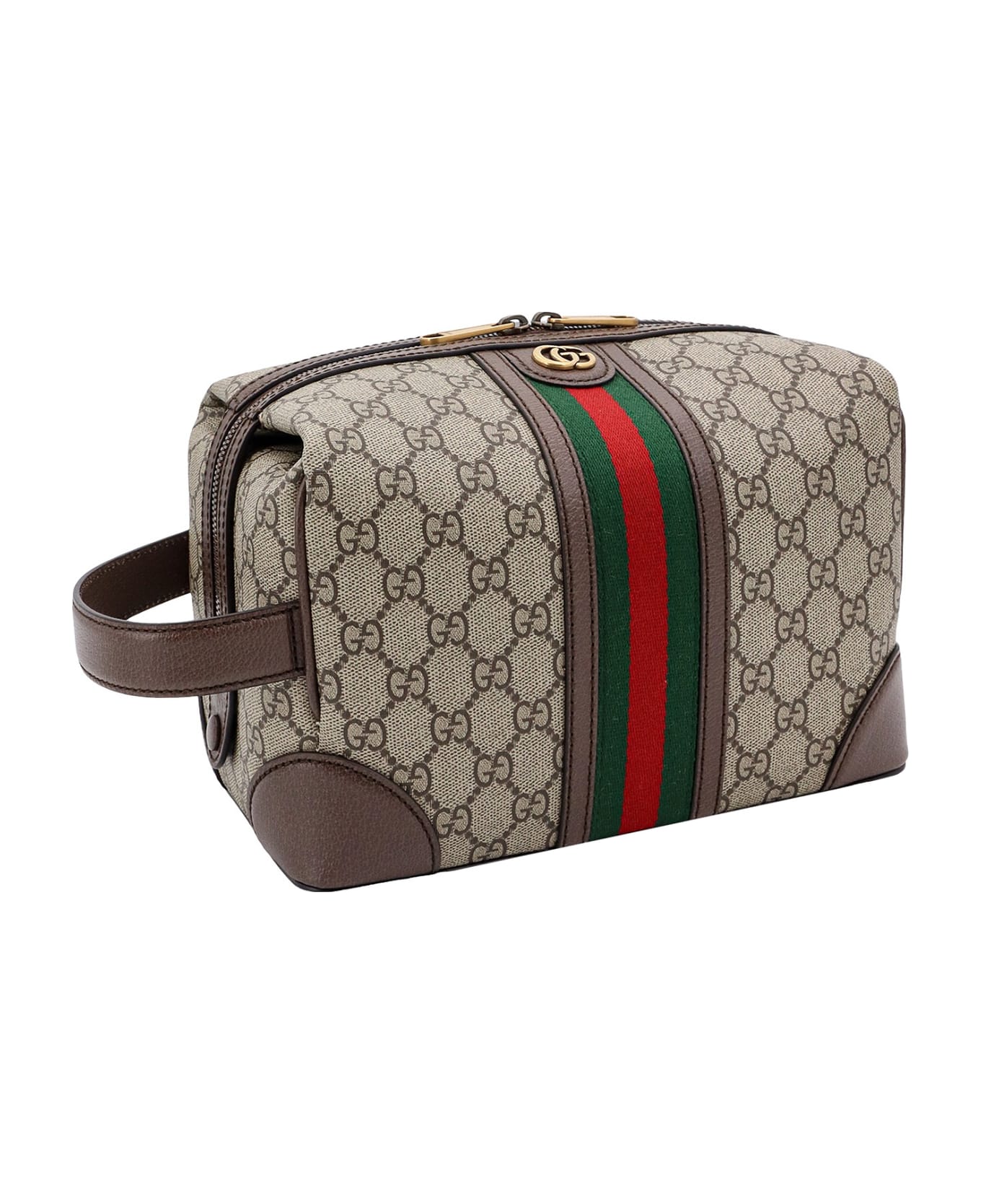 Gucci Savoy Beauty Case - Brown トラベルバッグ