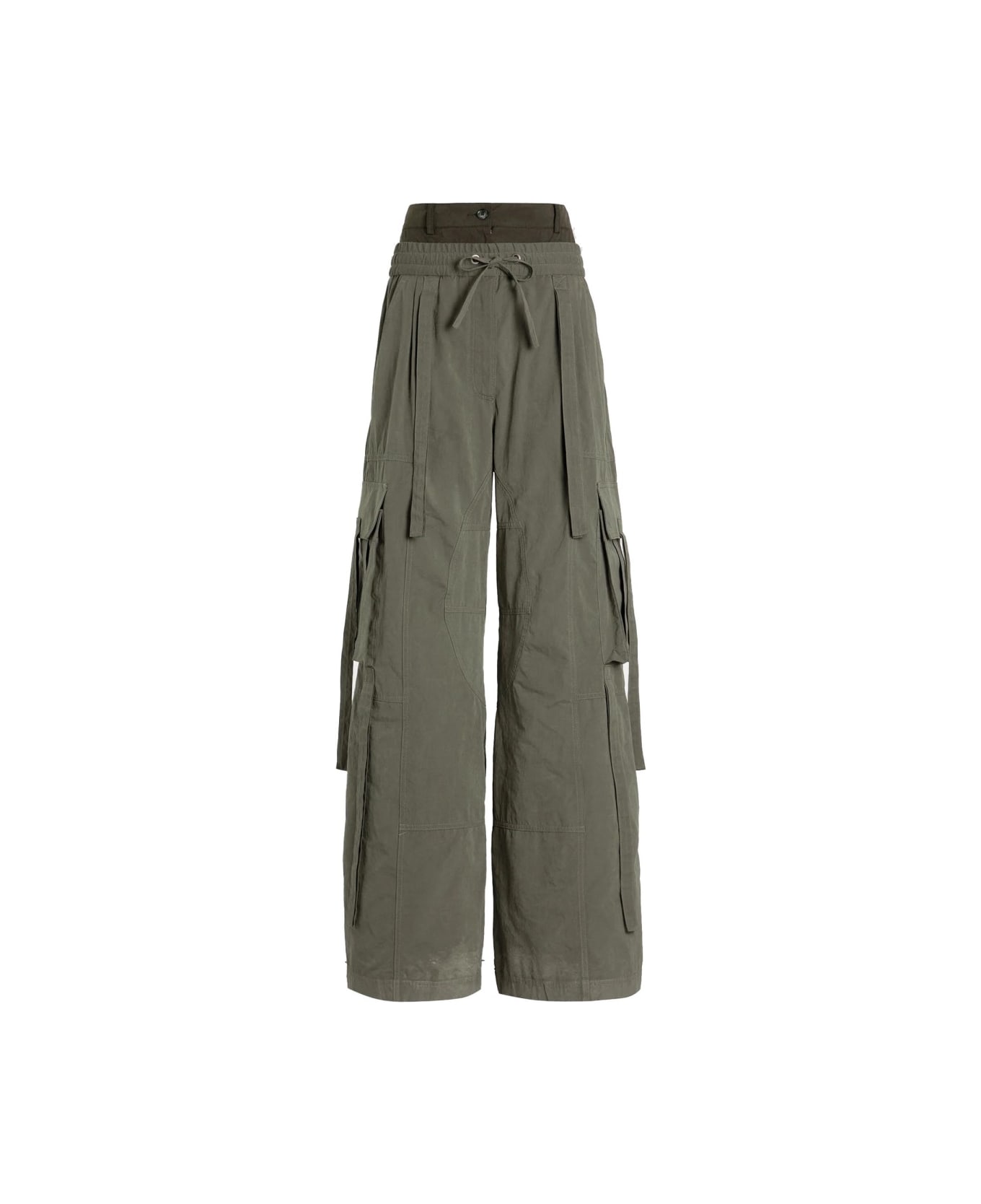 Dolce 
Gabbana Waxed Faille Pants - GREEN