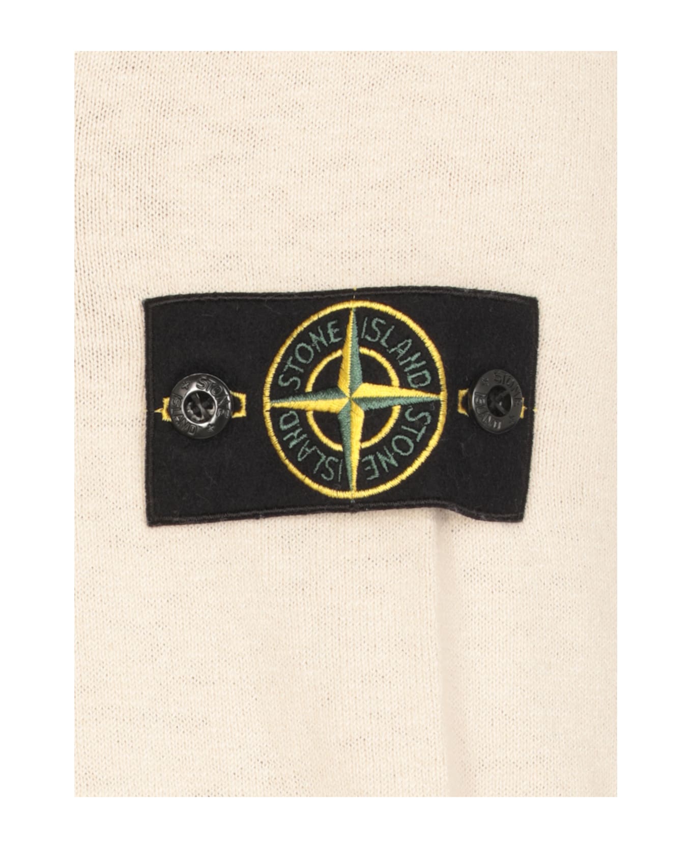 Stone Island Logoed Sweater - Sabbia
