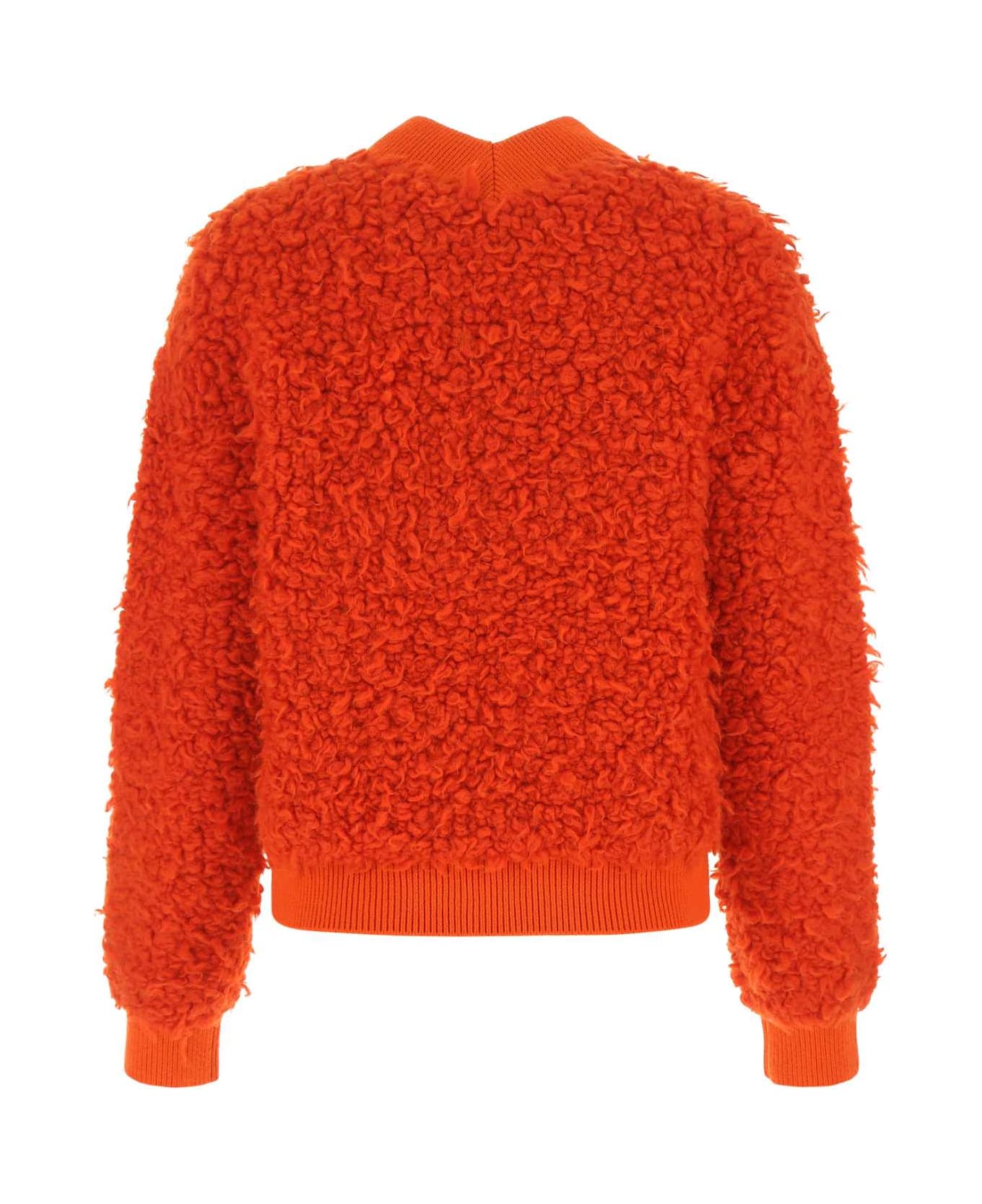 Bottega Veneta Red Boucle Sweater - 6022