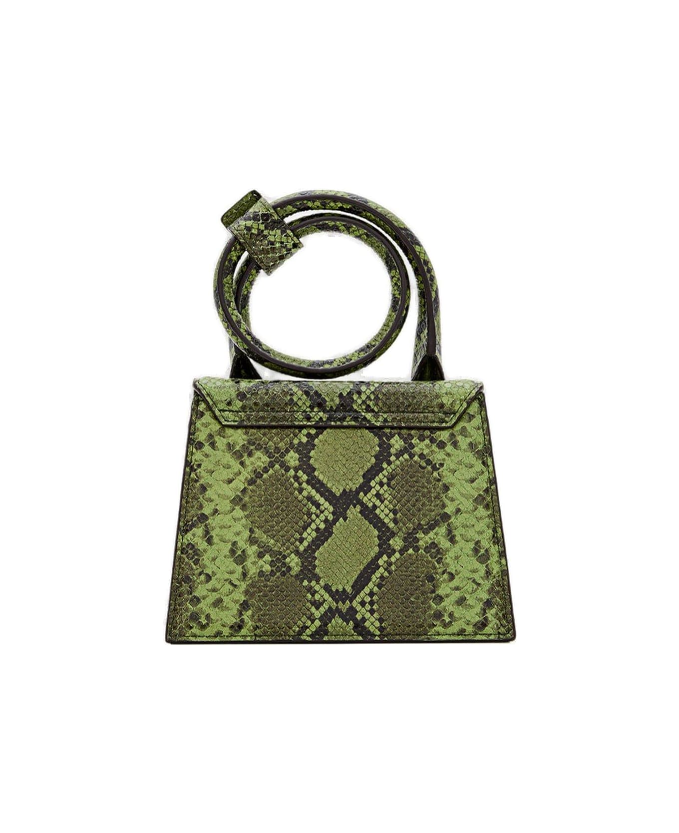 Jacquemus Le Chiquito Noeud Coiled Handbag - Green