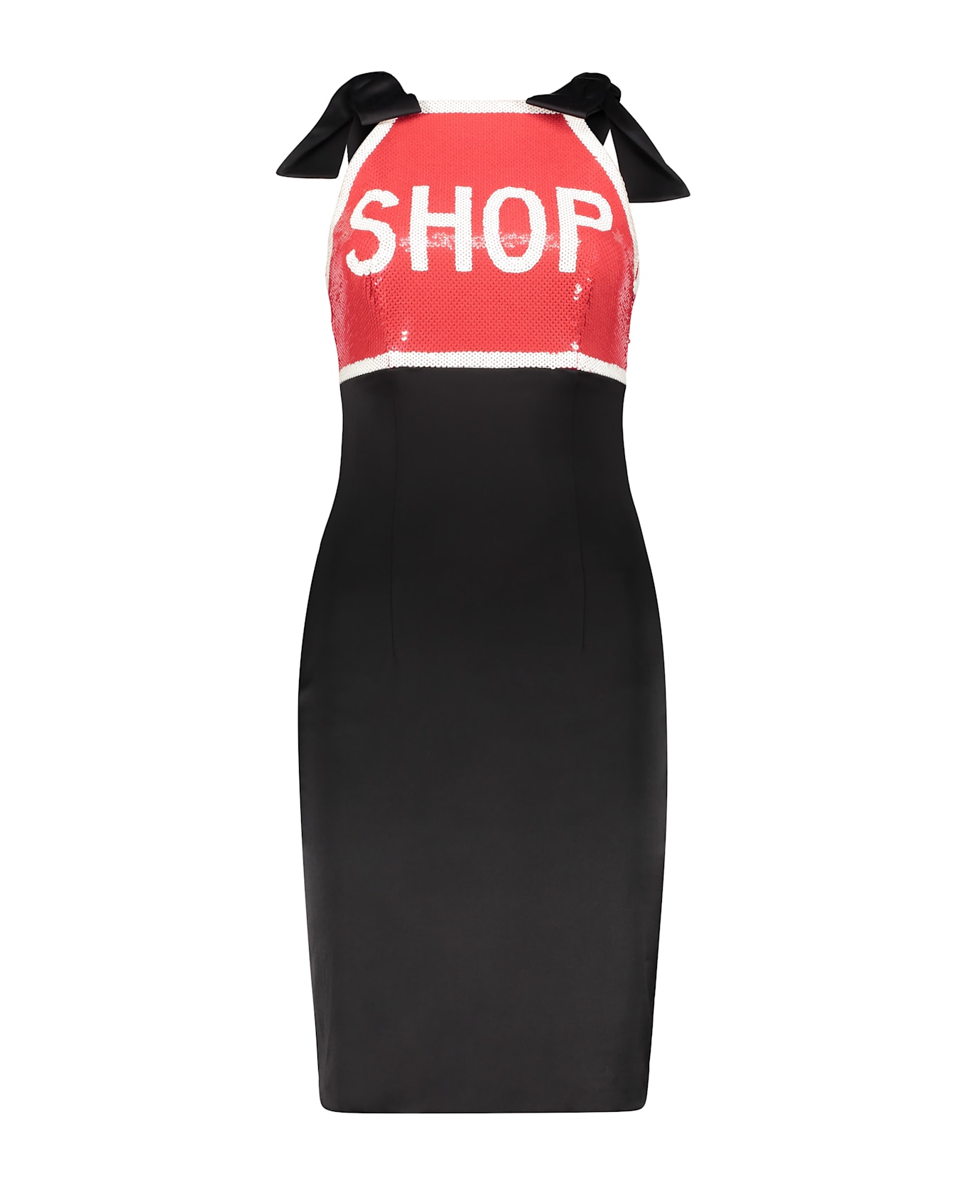 Moschino Sequin Mini-dress - black