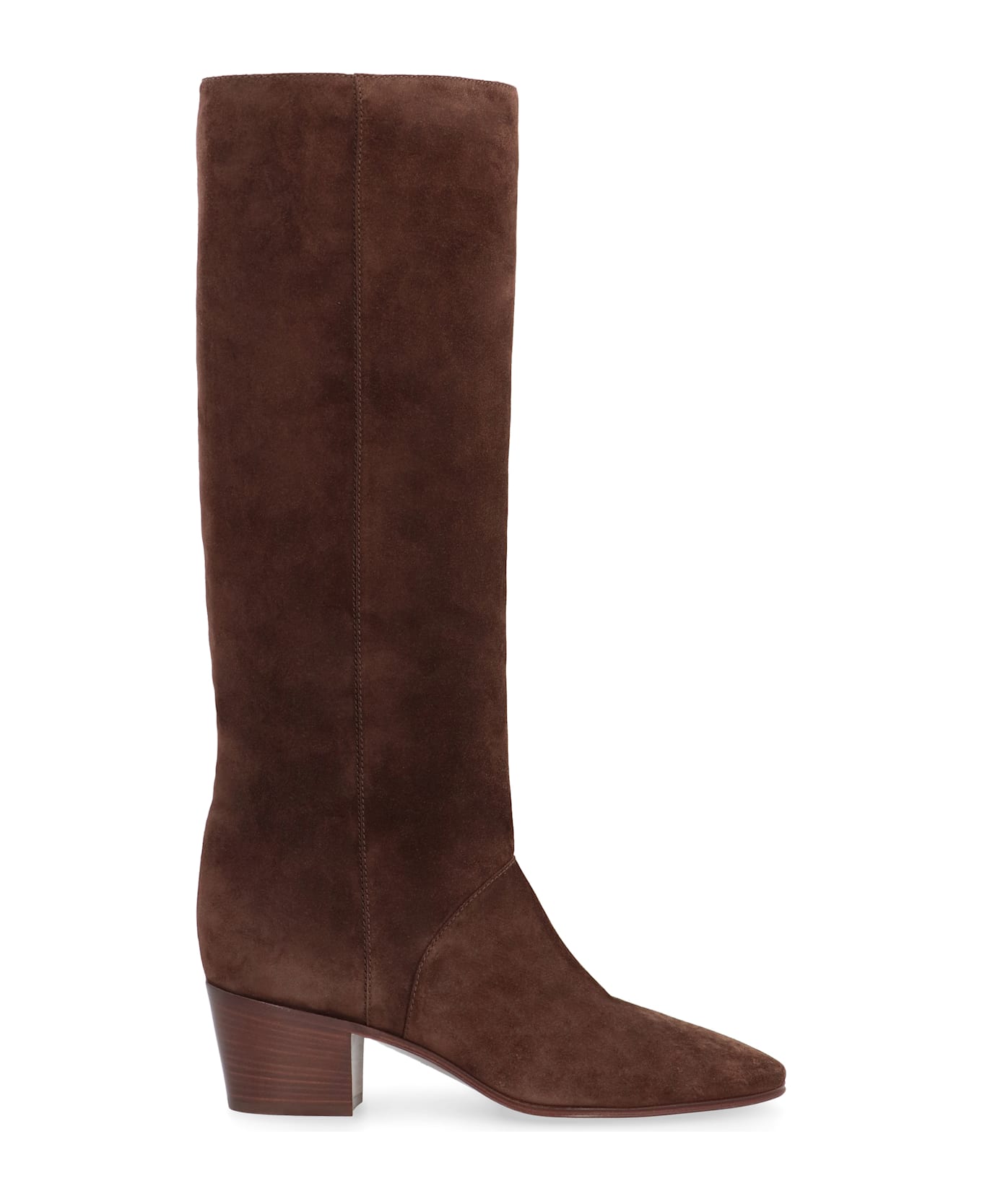 Casadei Nomad Suede Knee High Boots - brown