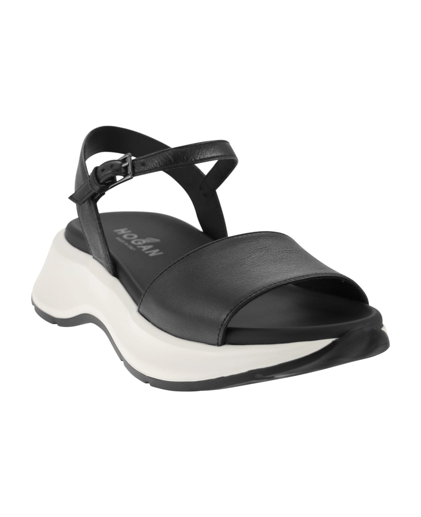 Hogan H598 Sandals - Black サンダル