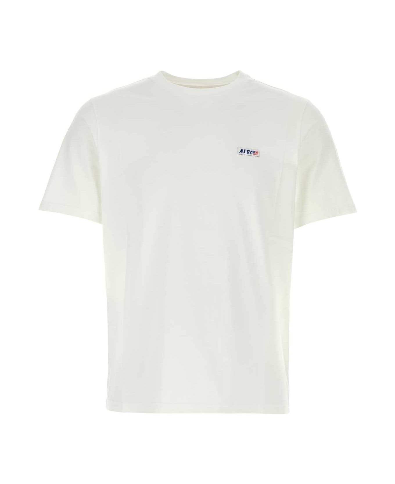 Autry White Cotton T-shirt - 502W