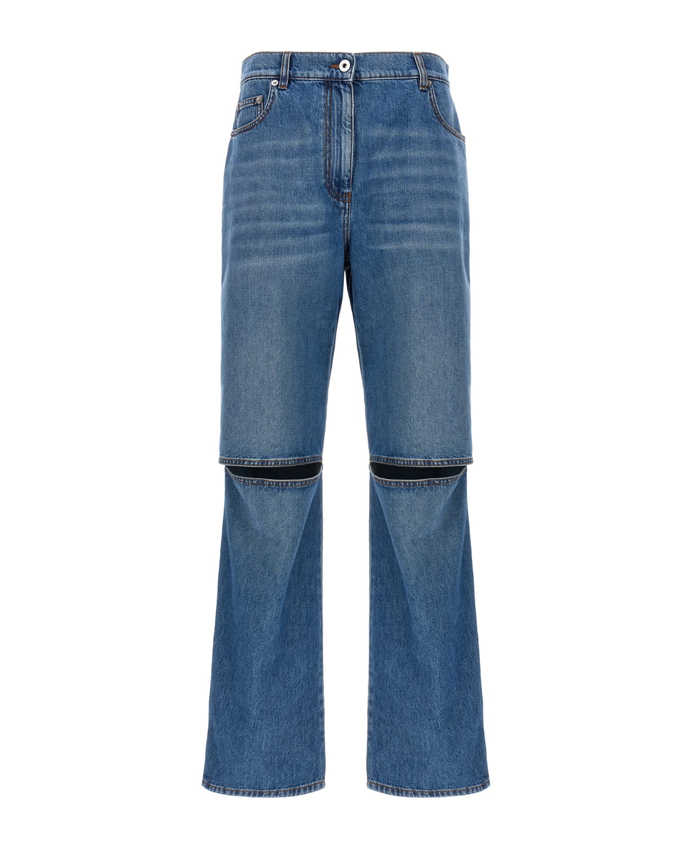 J.W. Anderson Cut-out Jeans - Blue