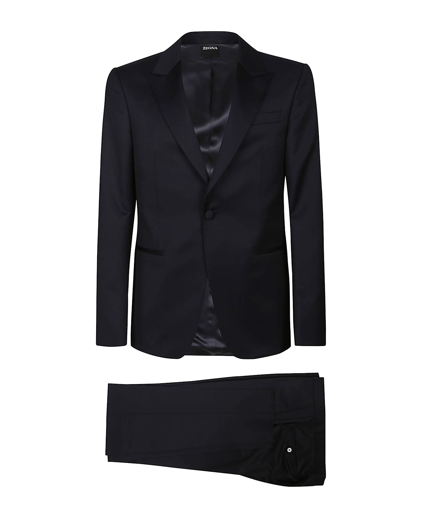 Zegna Lux Tailoring Suit - Blu Navy