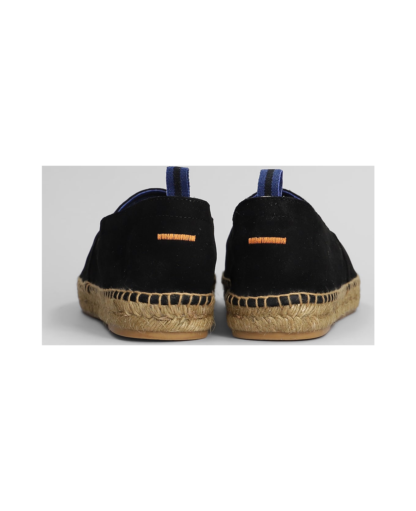 Castañer Pablo T-186 Espadrilles In Black Suede - black
