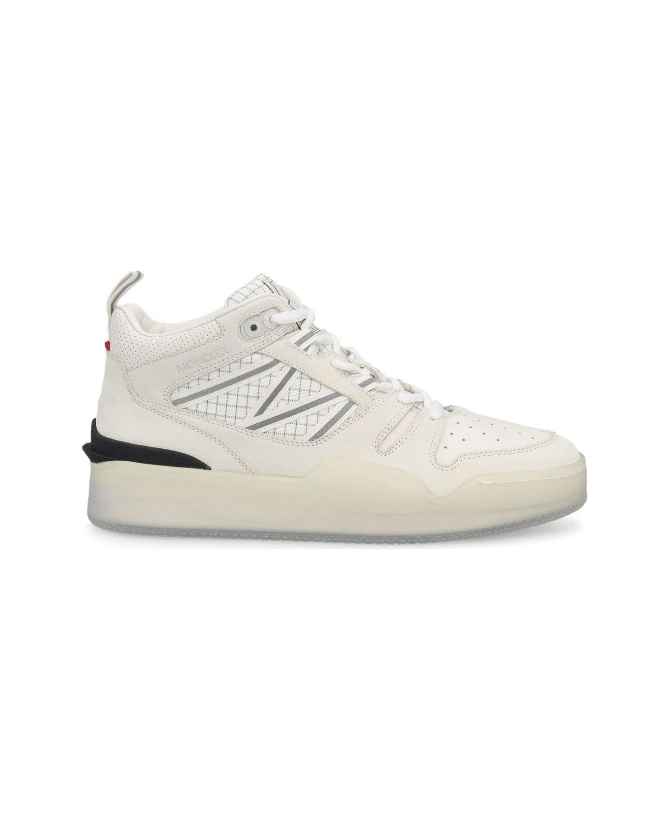 Moncler Pivot Lace-up Sneakers - White