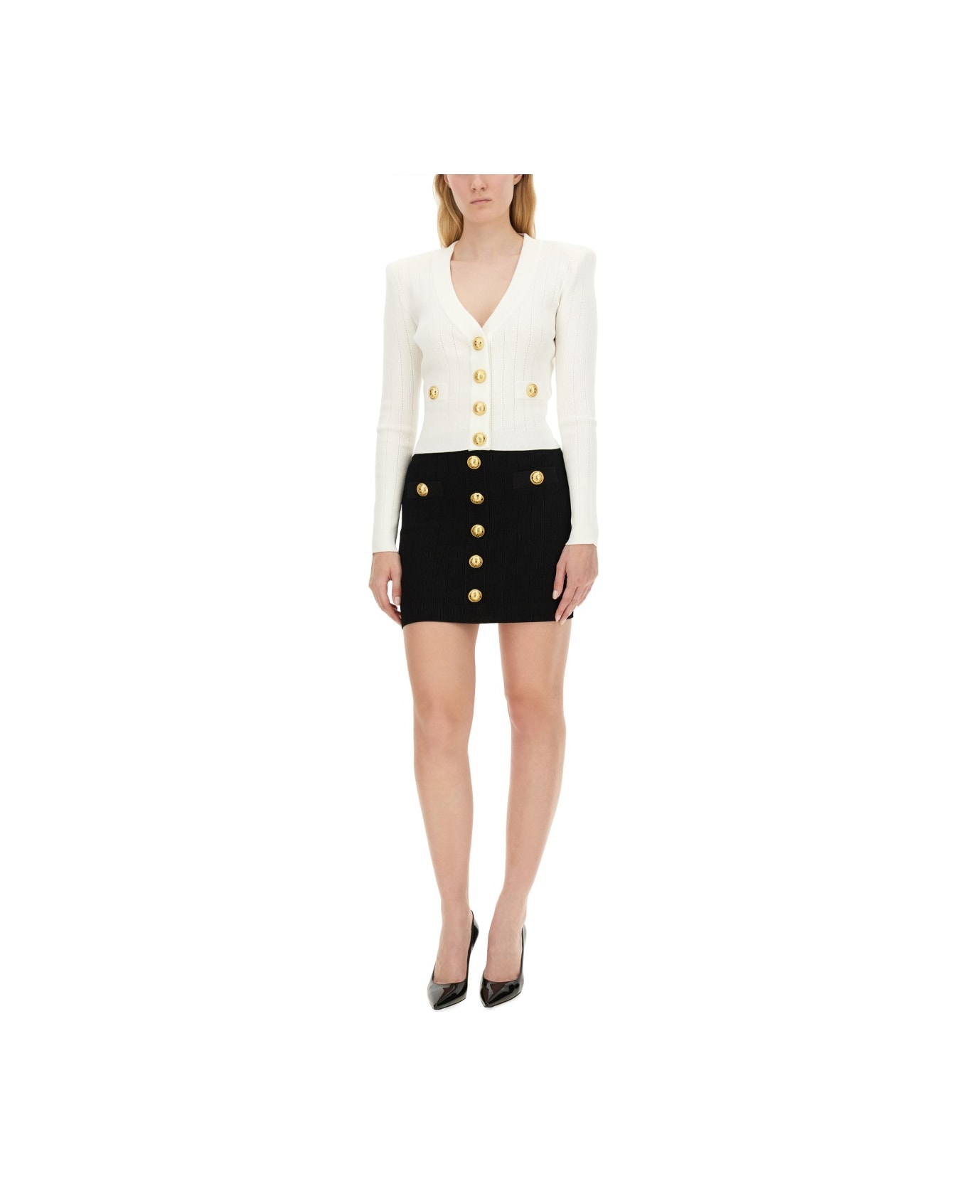 Balmain Chec - BLACK
