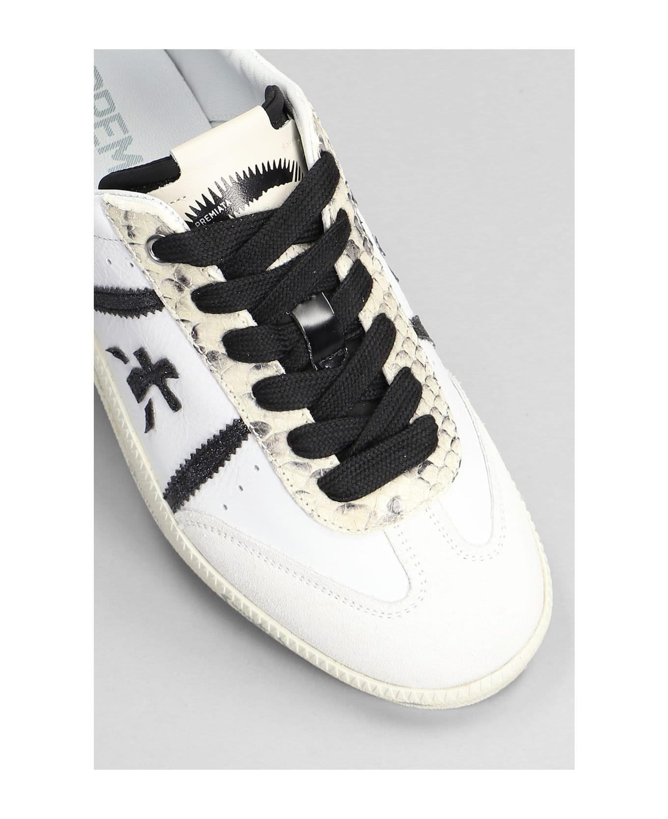 Premiata Bonnie Sneakers In White Leather - white