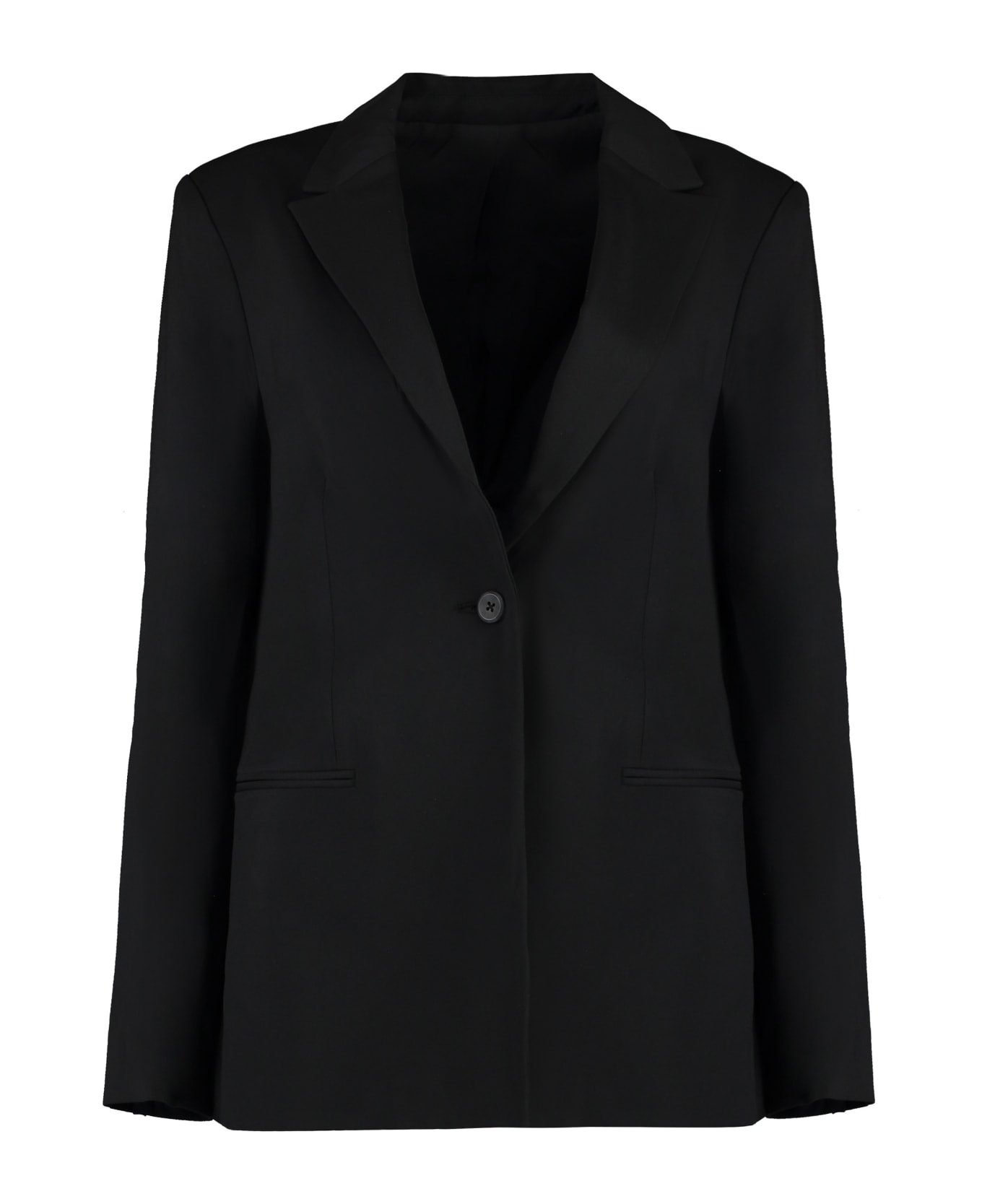 Calvin Klein Single-breasted Jacket - black