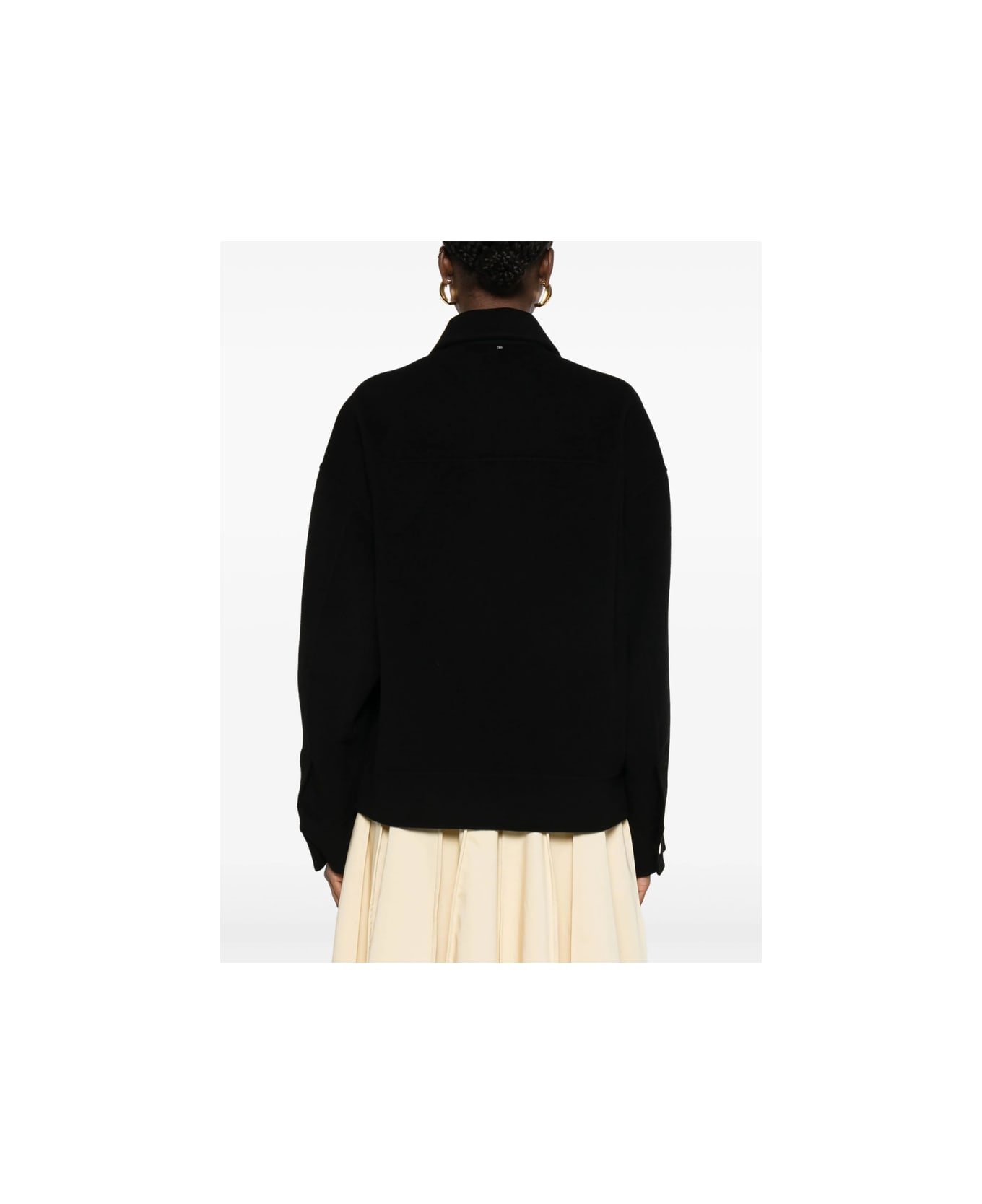 SportMax Coat - BLACK