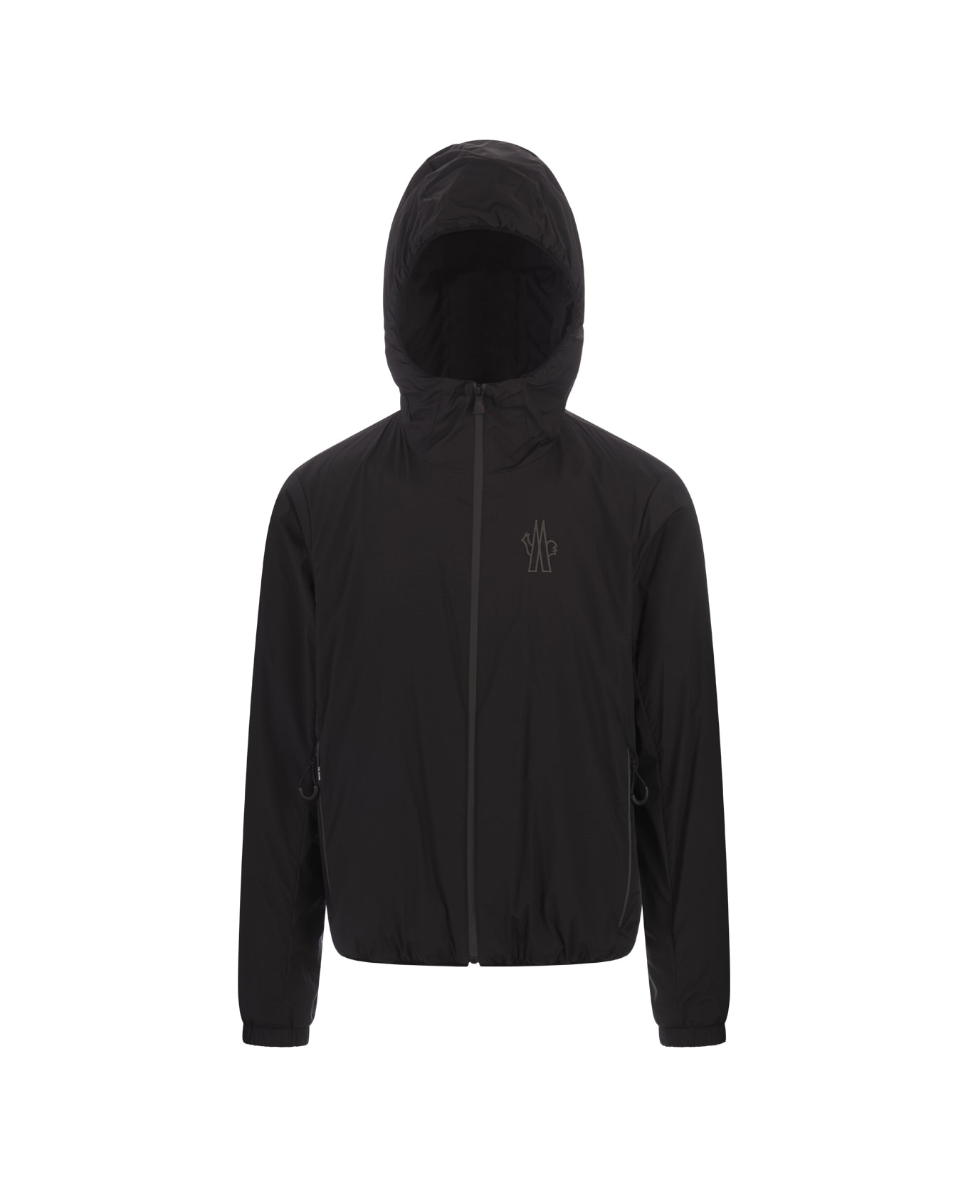 Moncler Grenoble Black Bissen Hooded Jacket - Black