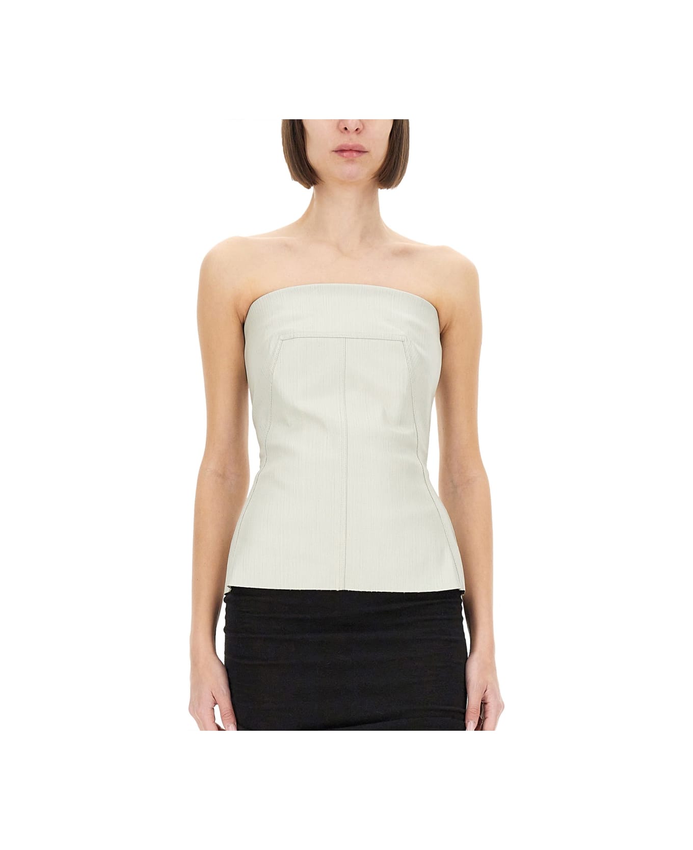 Rick Owens Top Bustier - GREY