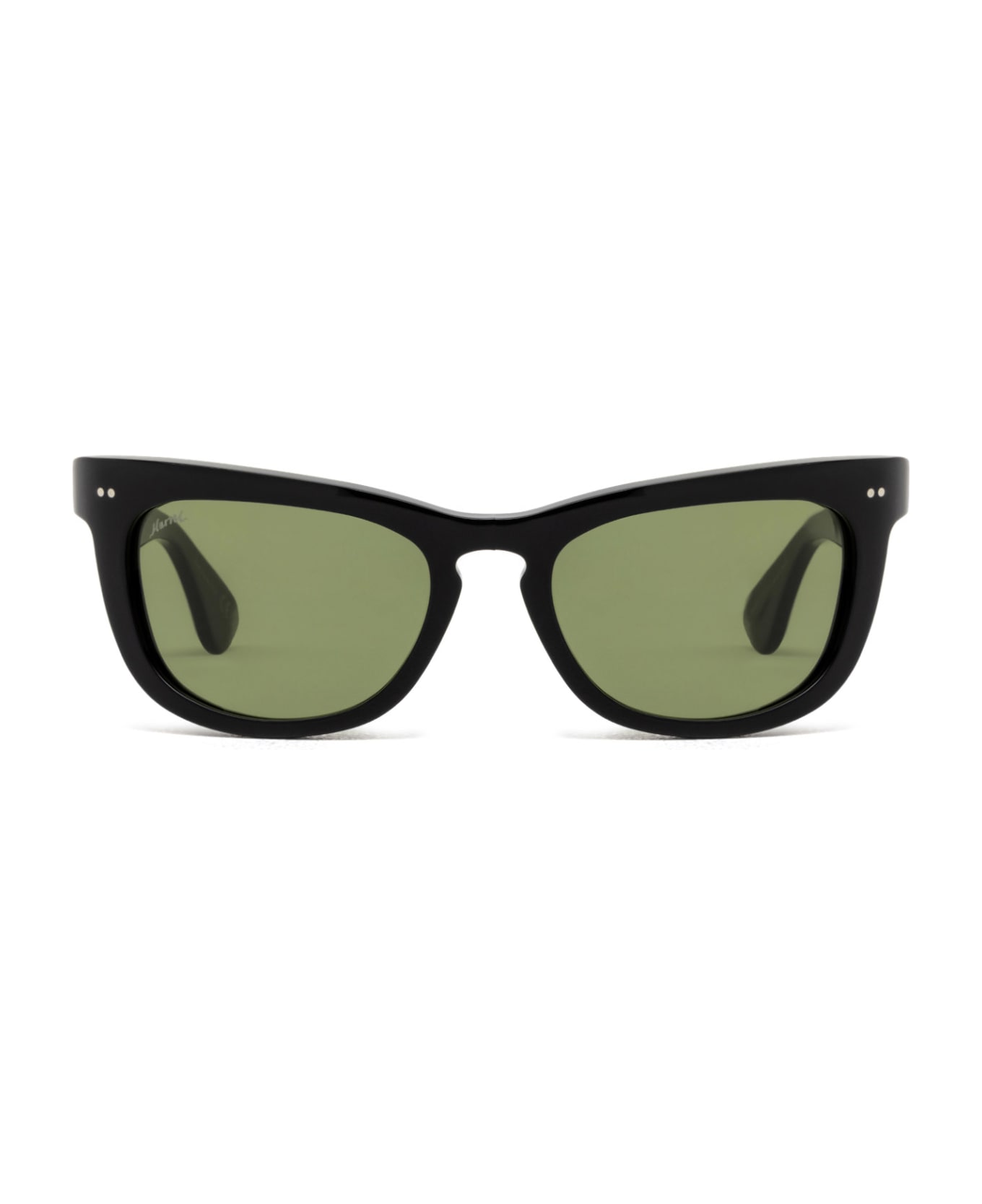 Marni Eyewear Isamu Black Green Sunglasses - Black Green