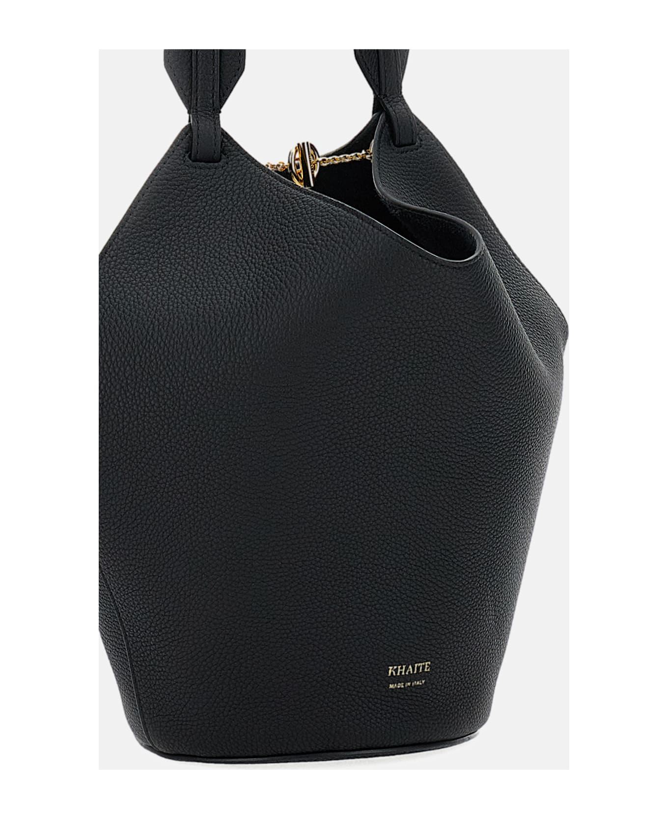 Khaite Lotus Mini Tote - Black