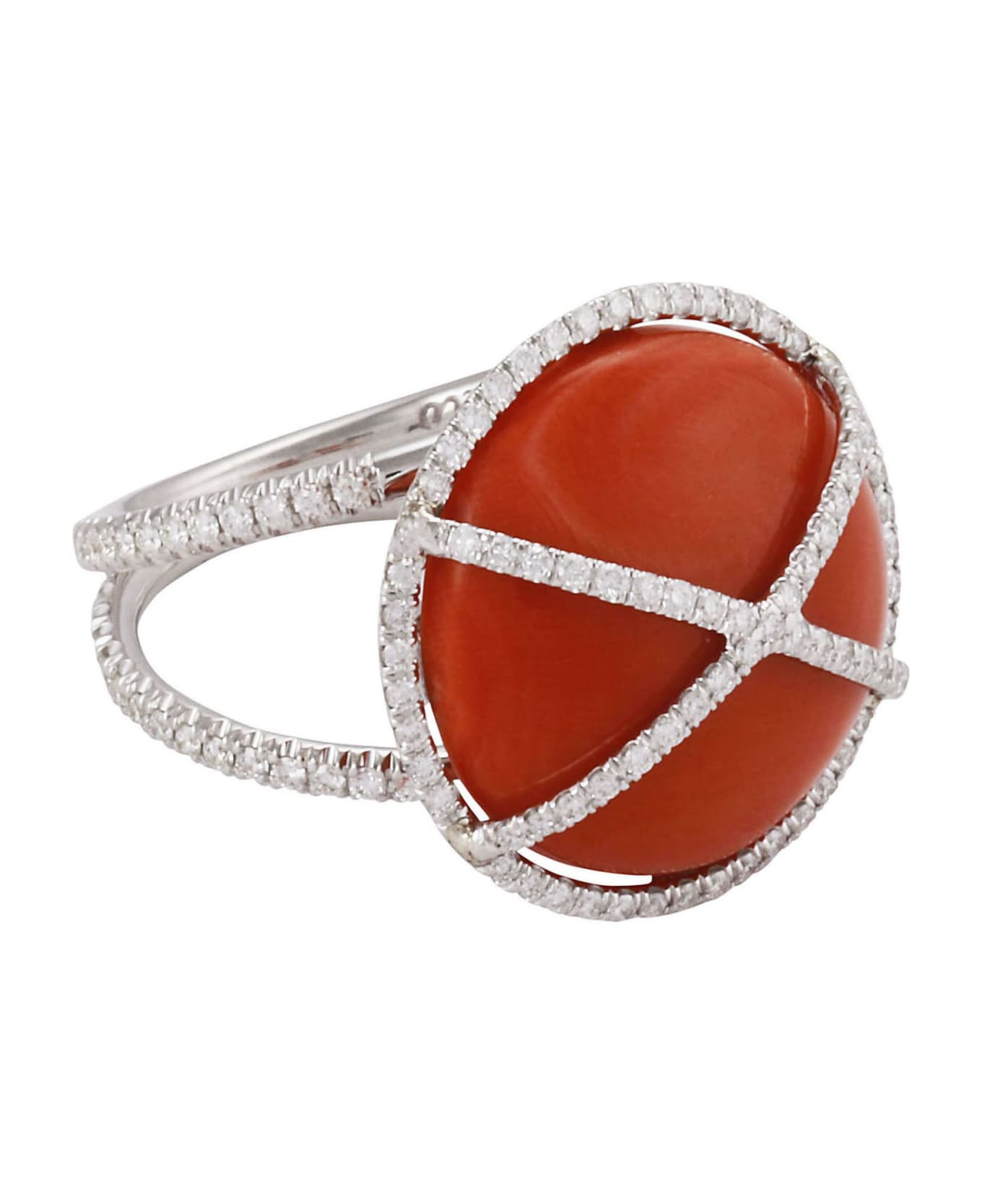 Lo Spazio Jewelry Lo Spazio Mare di Stelle Ring - Red