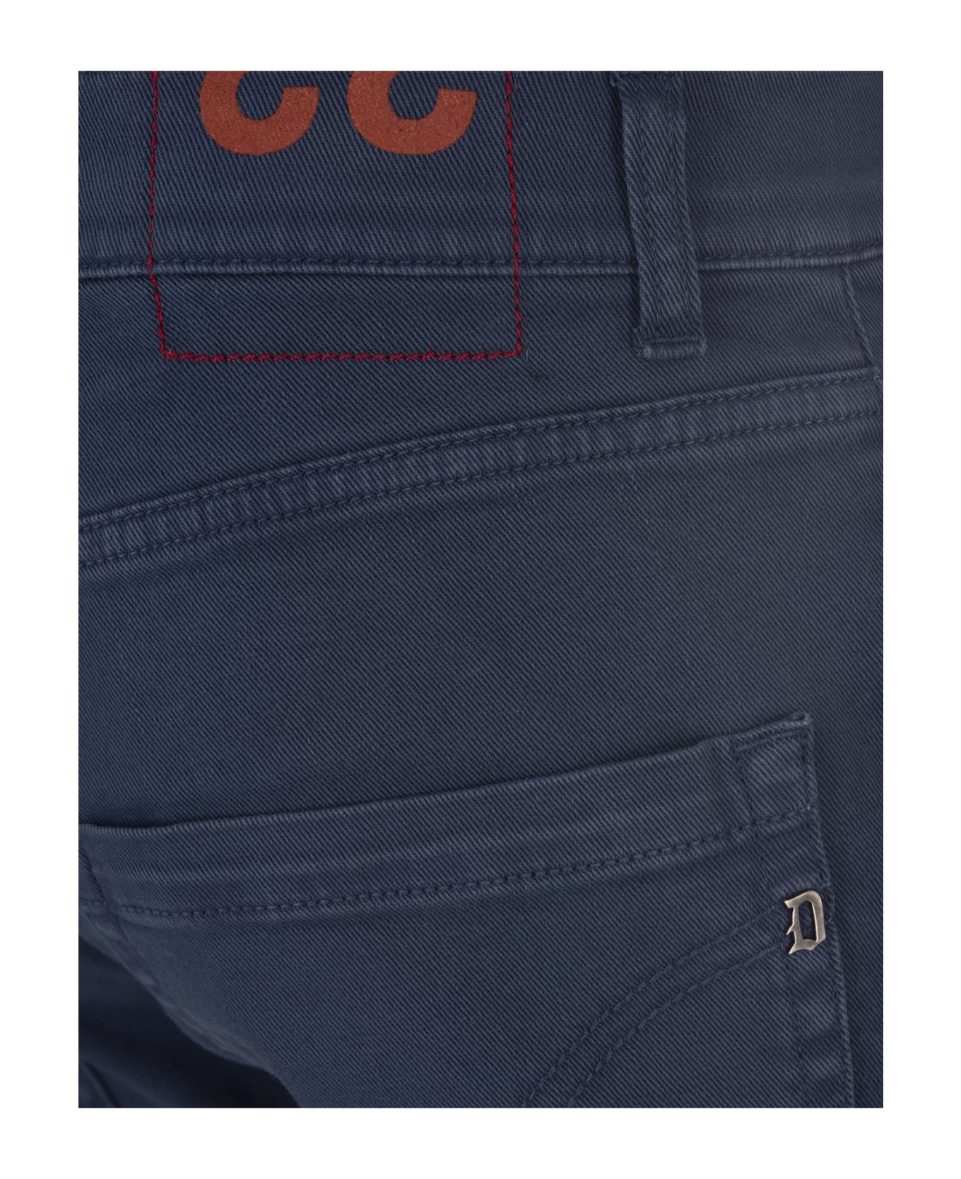 Dondup Mius Slim Fit Jeans In Iris Bull Stretch - Blue デニム