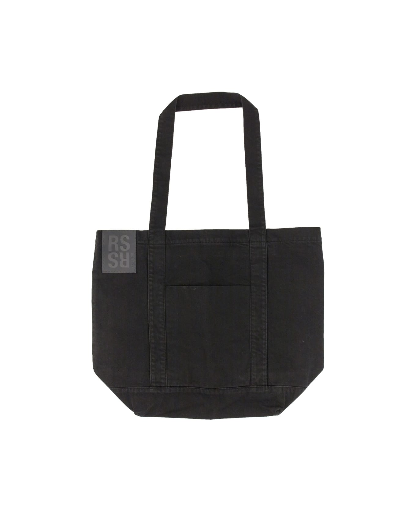 Raf Simons Shoulder Bag With Logo - BLACK