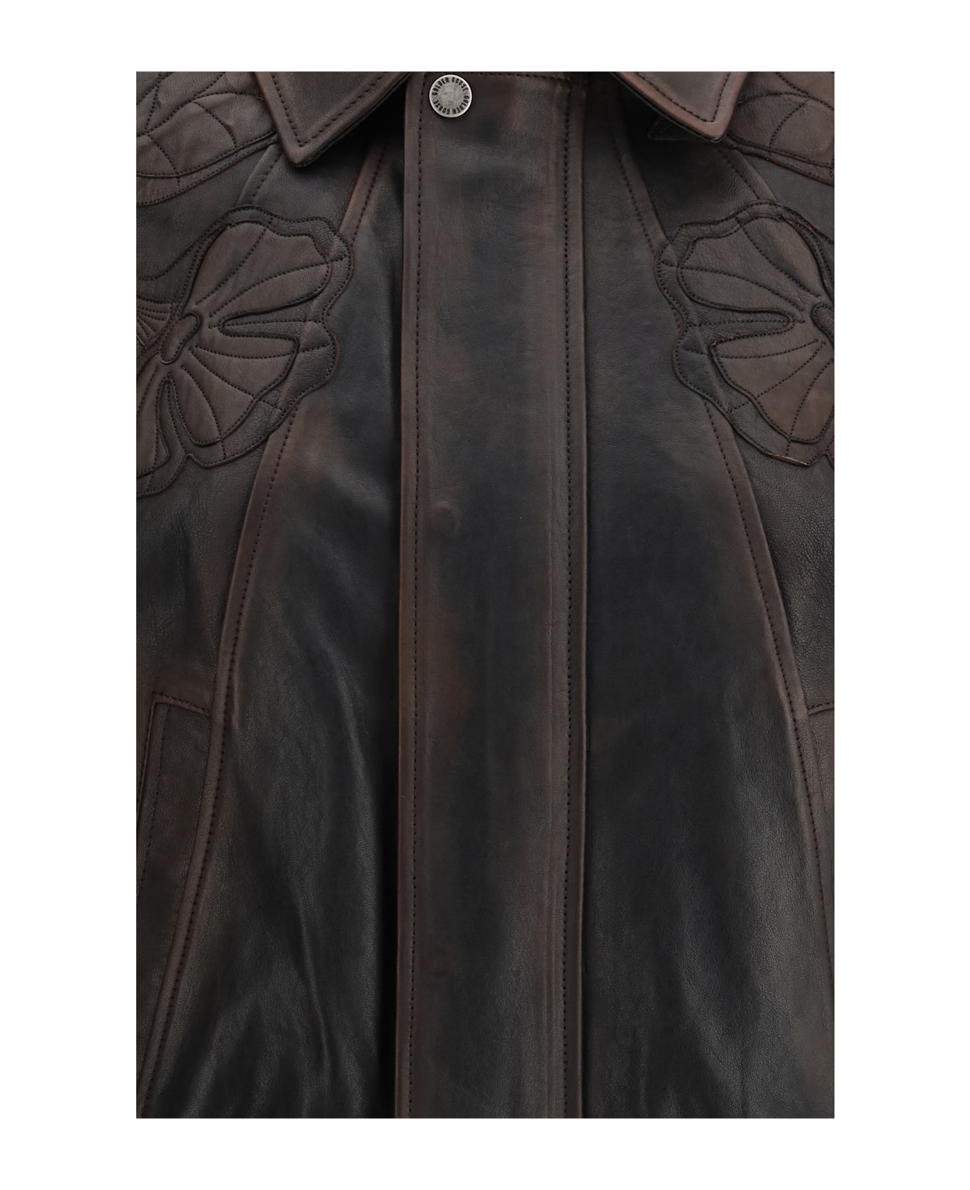 Golden Goose Nappa Leather Bomber Jacket