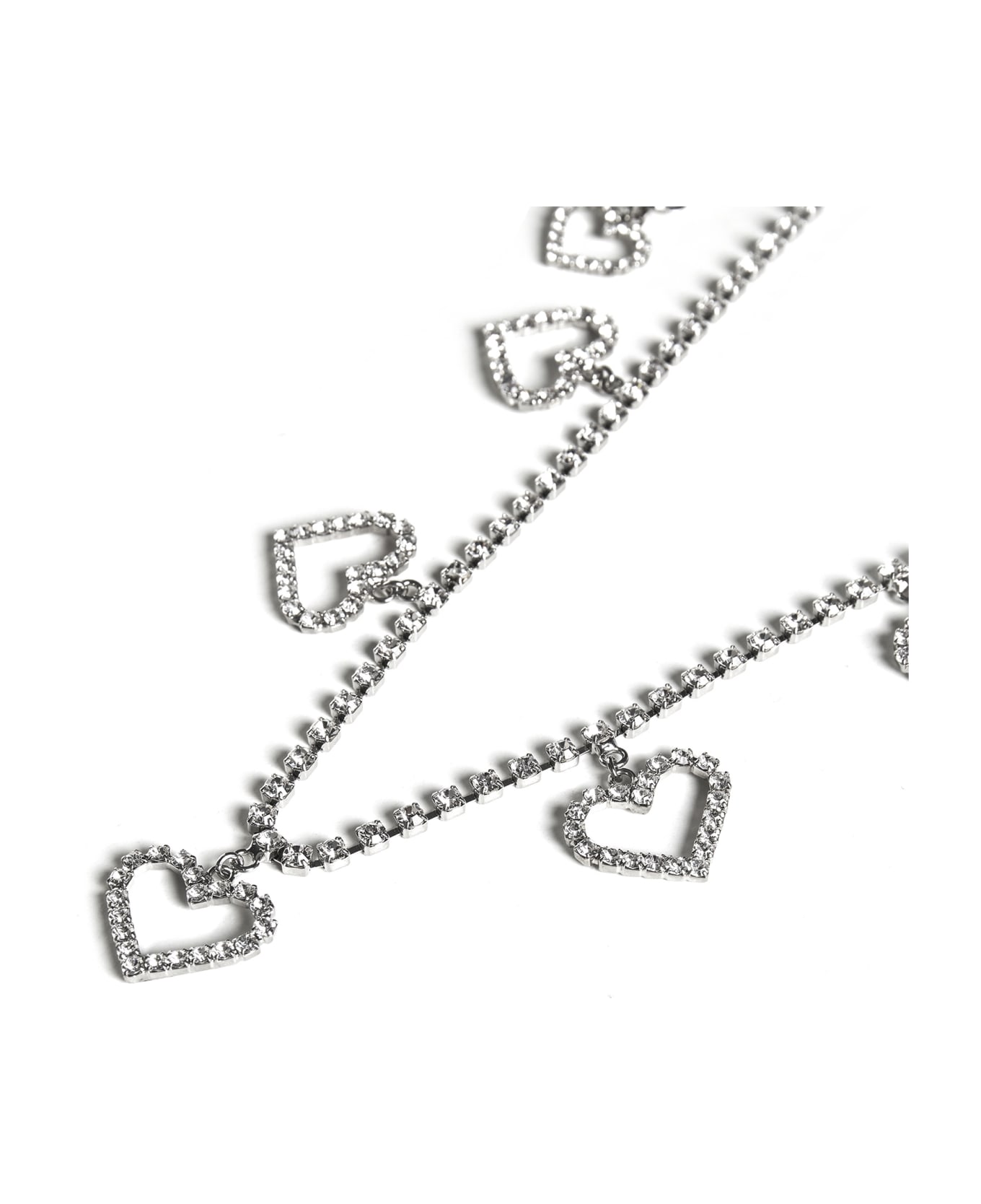 Alessandra Rich Necklace - Cry silver