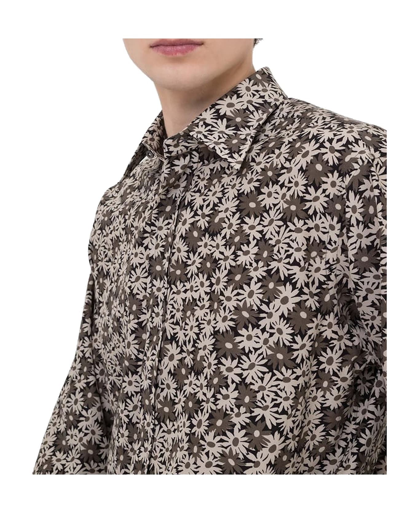Tom Ford Floral Shirt - Green