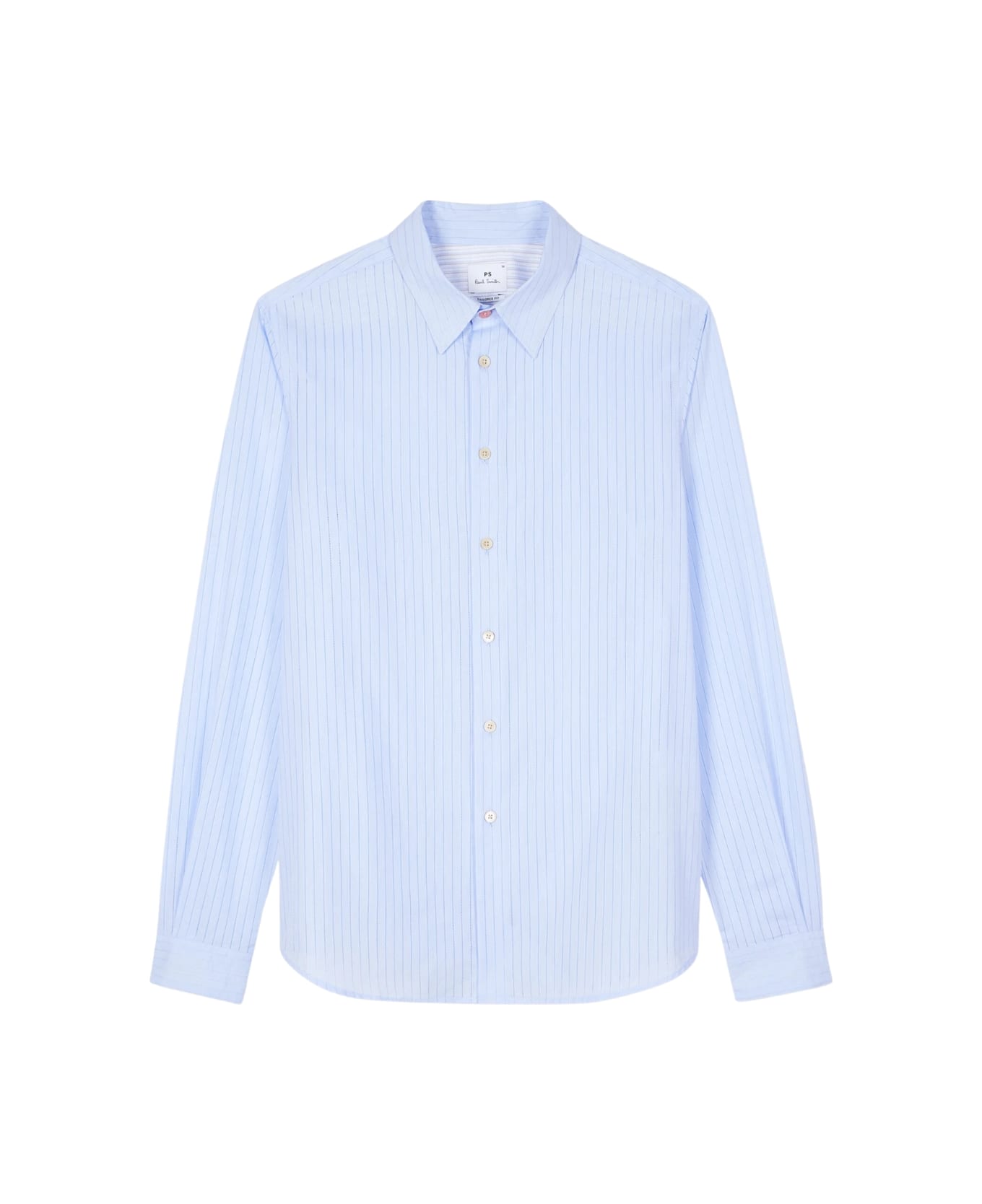 PS by Paul Smith Mens Ls Tailored Fit Shirt - Blues