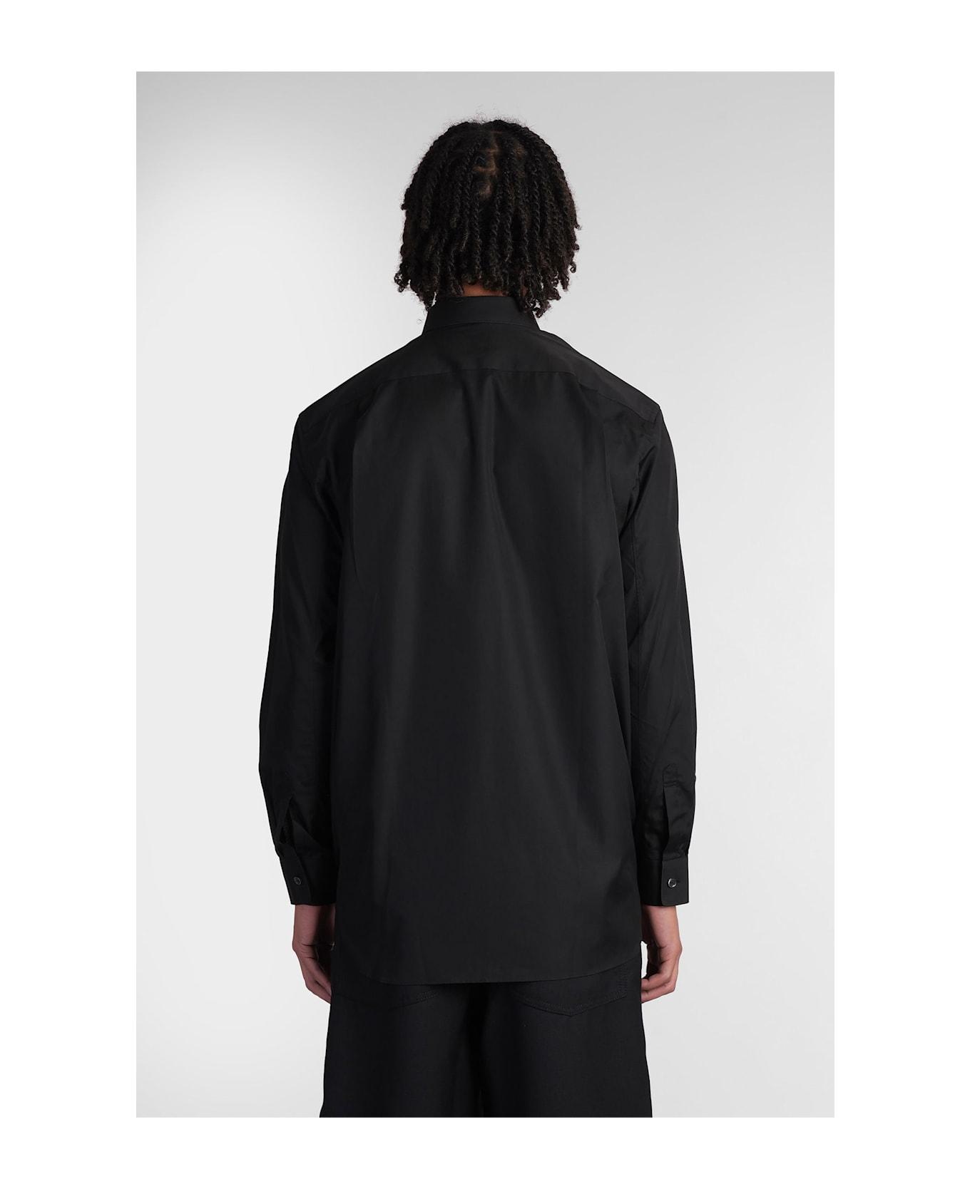 Comme des Garçons Play Shirt In Black Cotton - black