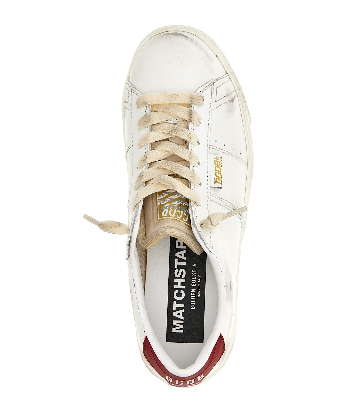 Golden Goose 'matchstar' Sneakers - Red
