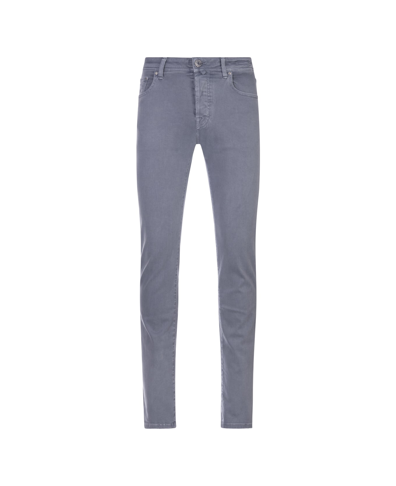 Jacob Cohen Nick Slim Fit Jeans In Grey Denim - Grey