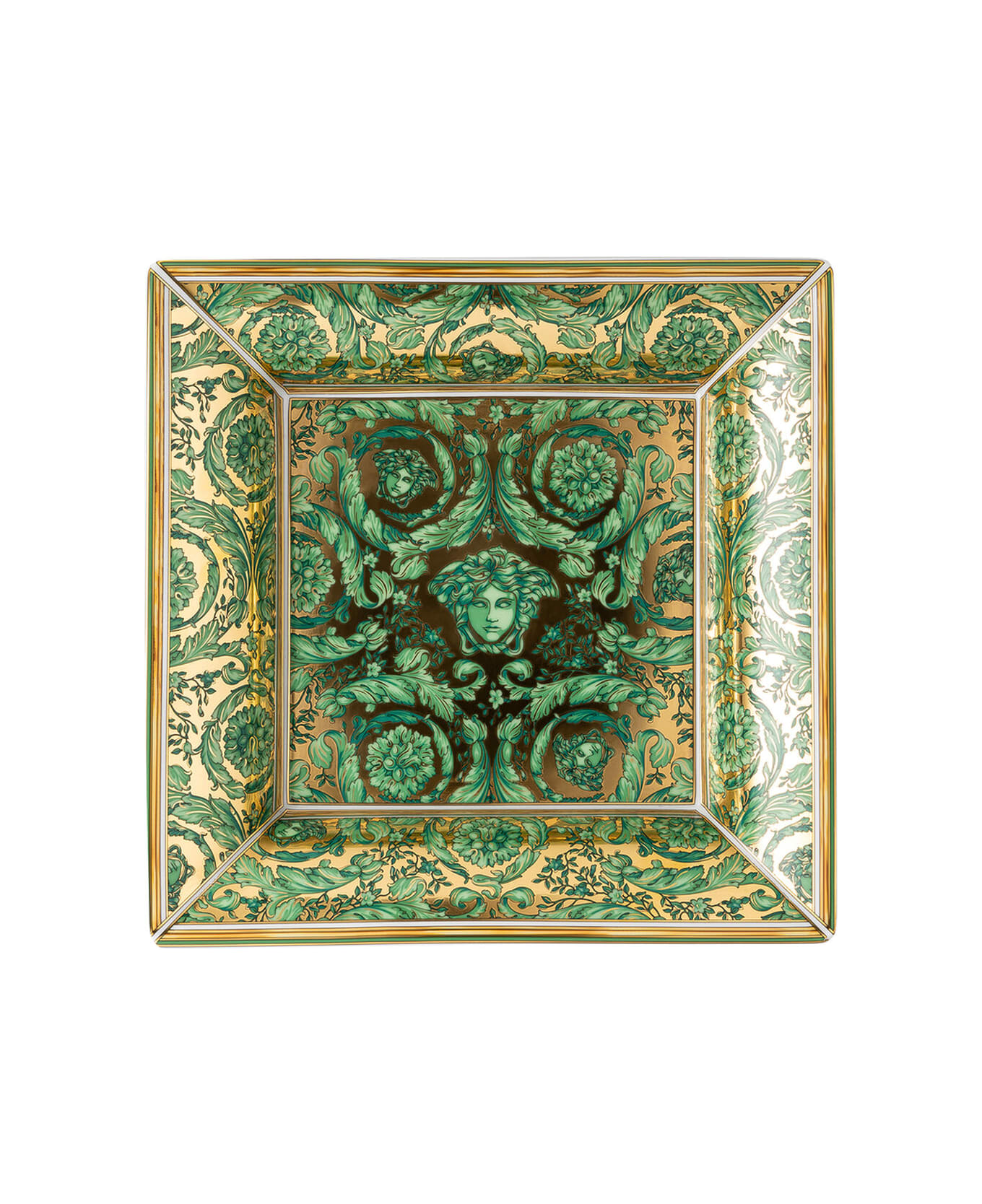 Versace Coppa Medusa Garland - Verde e Oro